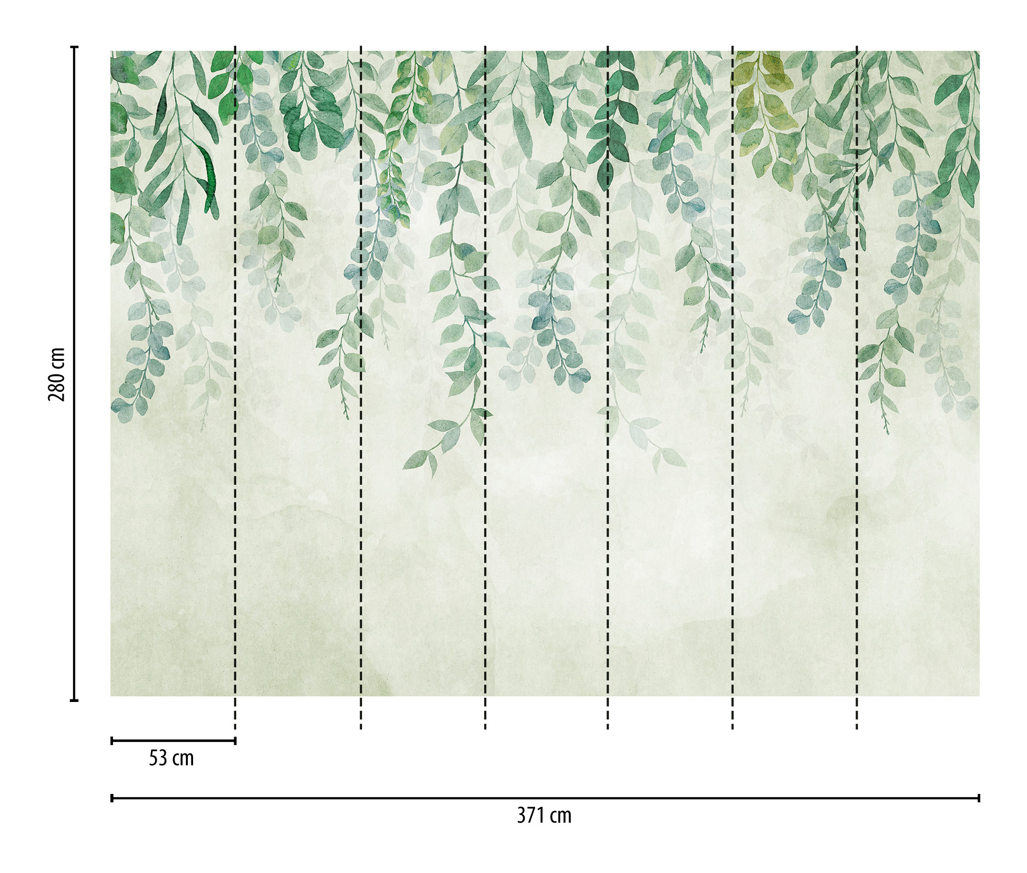 Livingwalls Vliestapete The Wall 3 Eukalyptus 399071