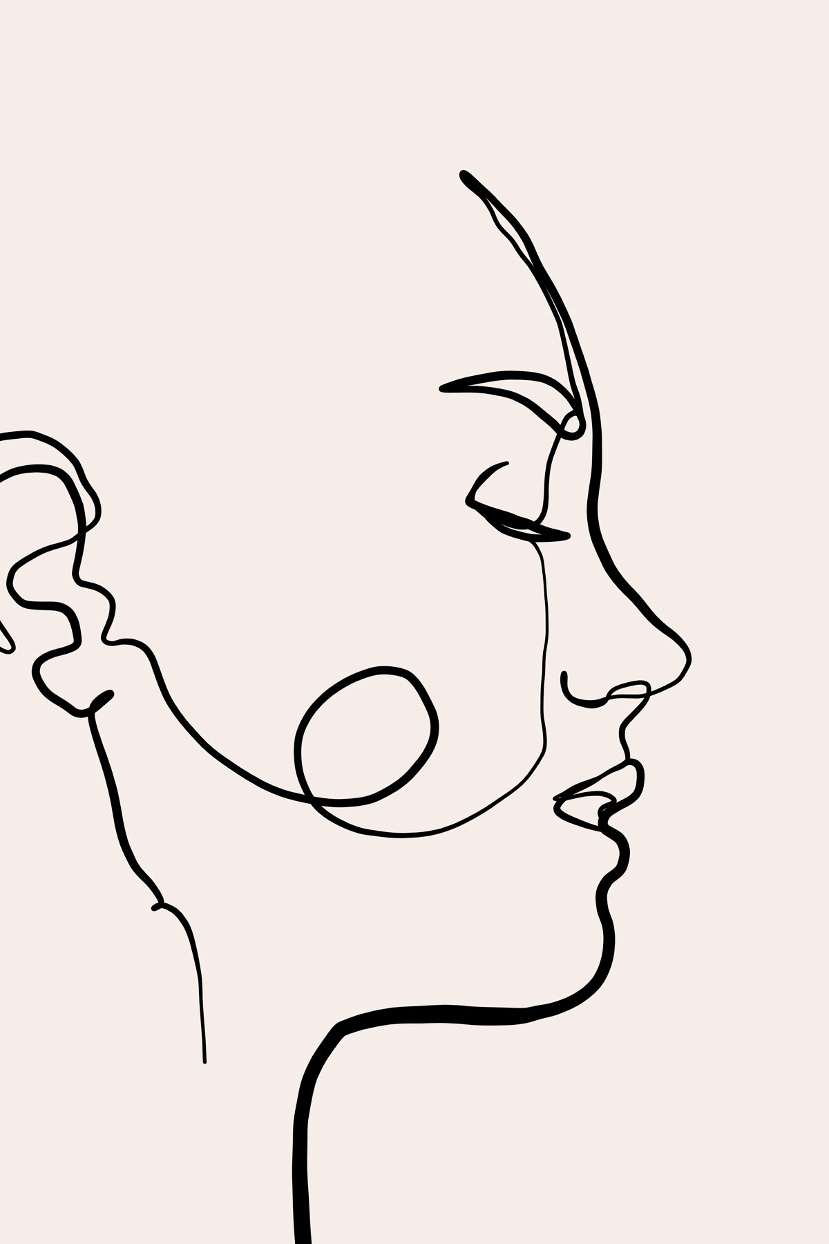 AS Leinwandbild Oneliner 4 DD132463