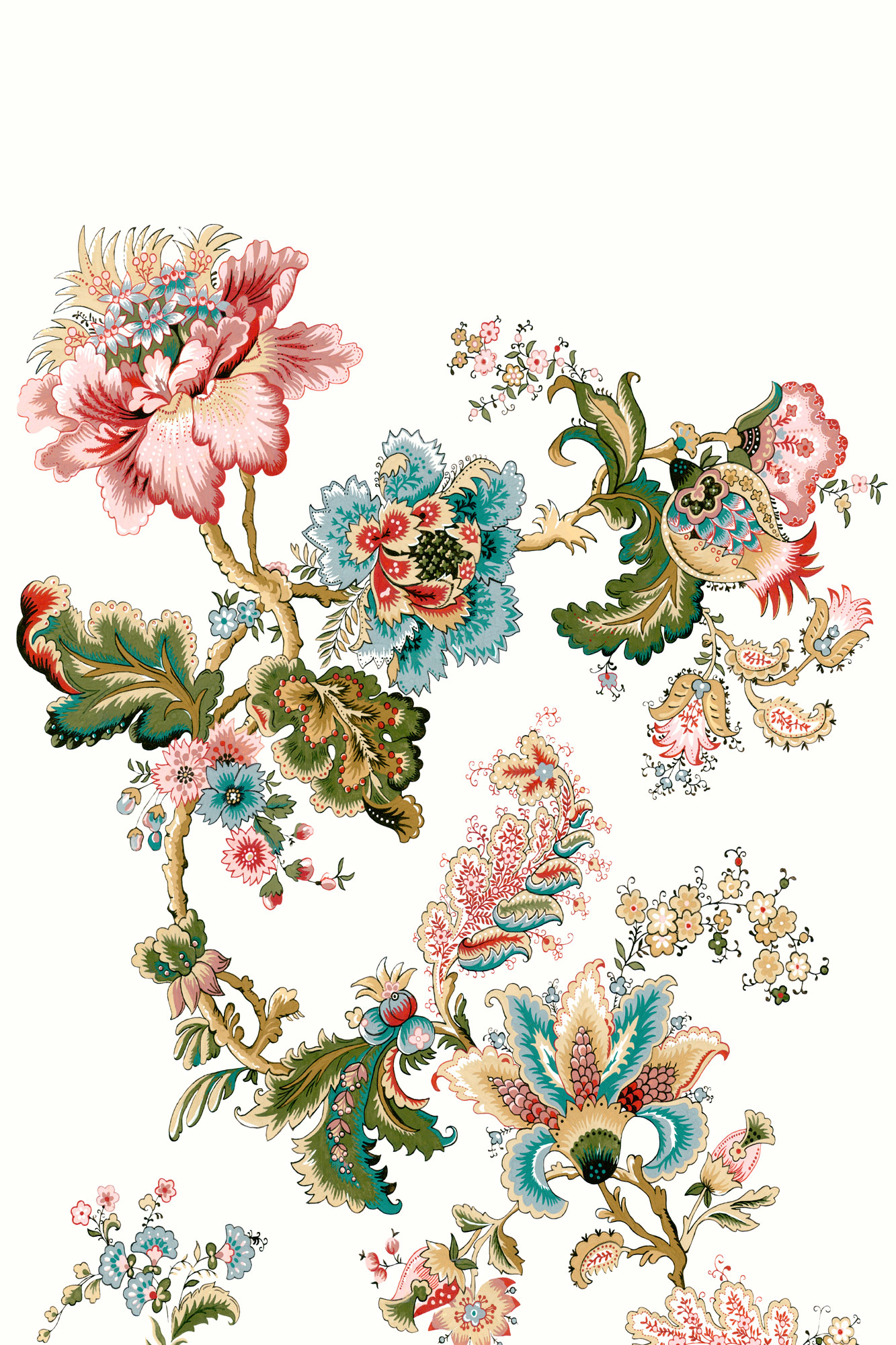 Rasch Fototapete Sophia Blumenranke 711837