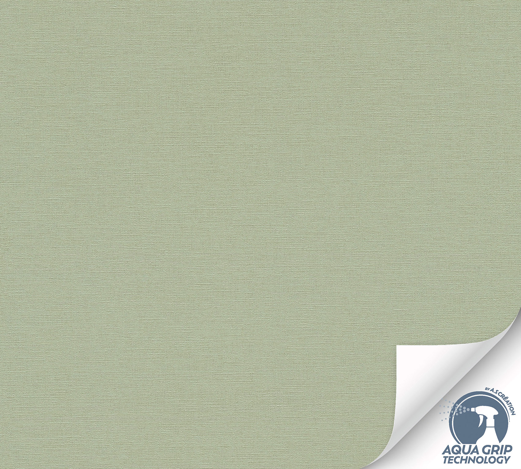 AS Vliestapete Cosiness Designdrop 2 Unitapete Grün 792431