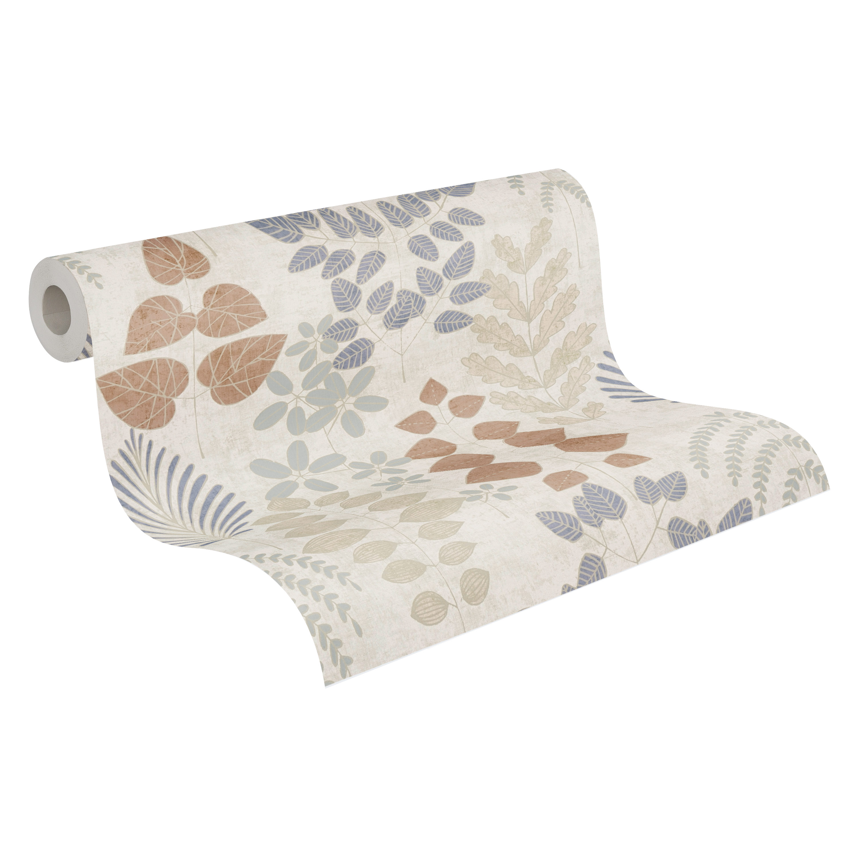 AS Vliestapete Nordic Feeling Blätter Zweige Beige 791493