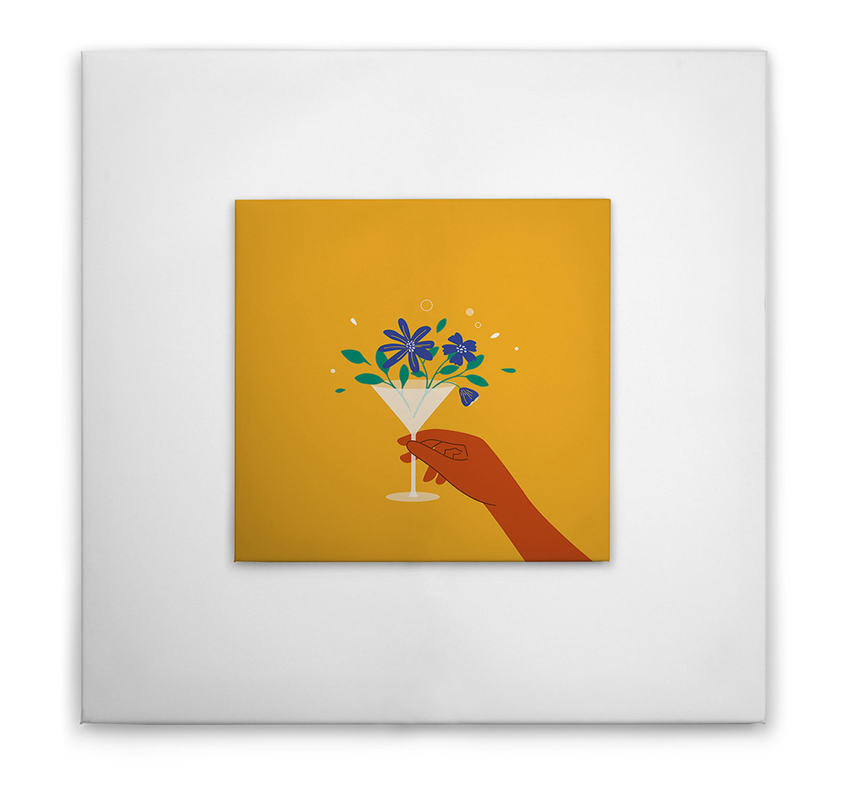 AS Leinwandbild Flower Glass 1 DD132679