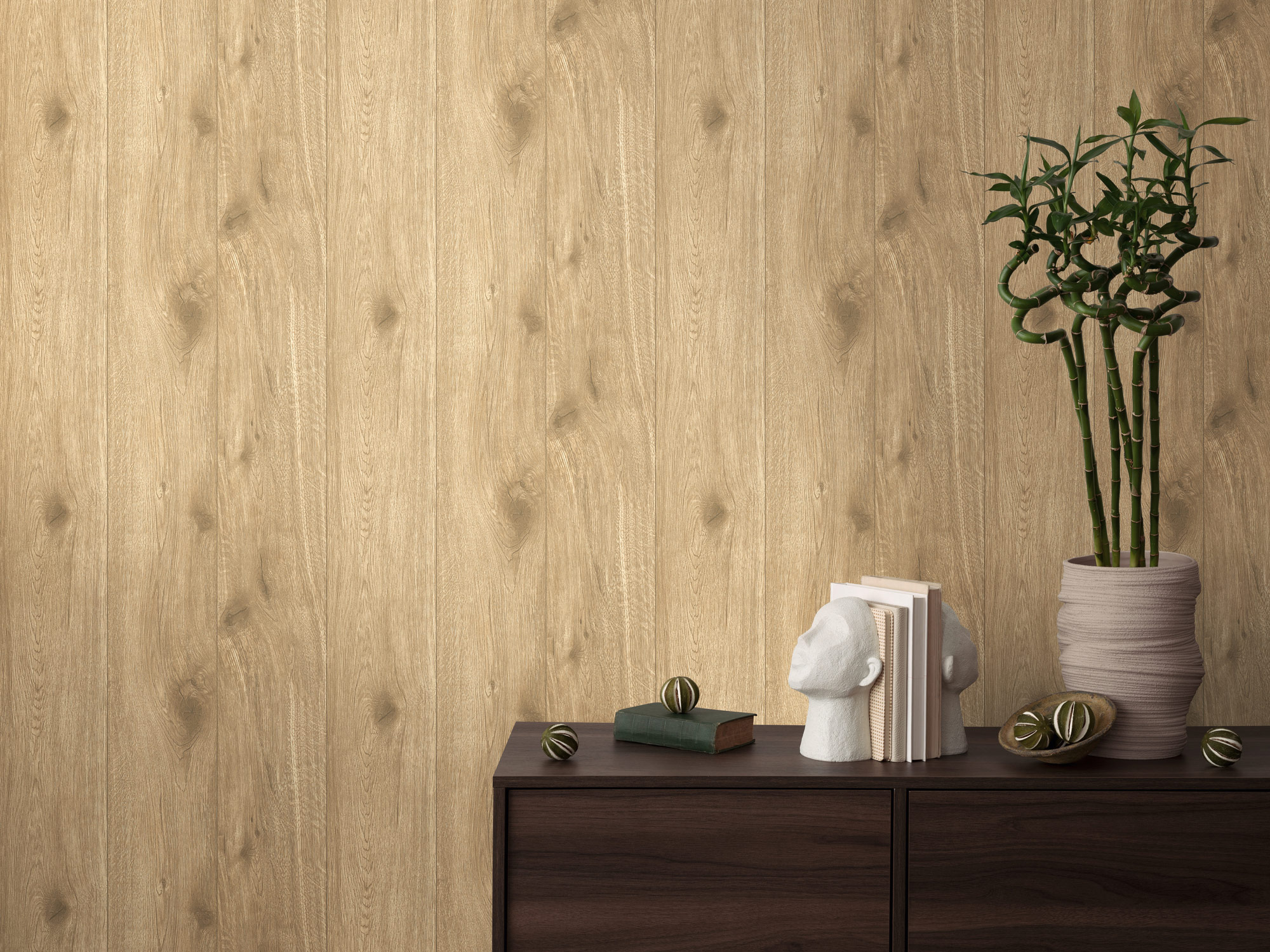 AS Vliestapete Elements 2 Holzoptik Braun 300434