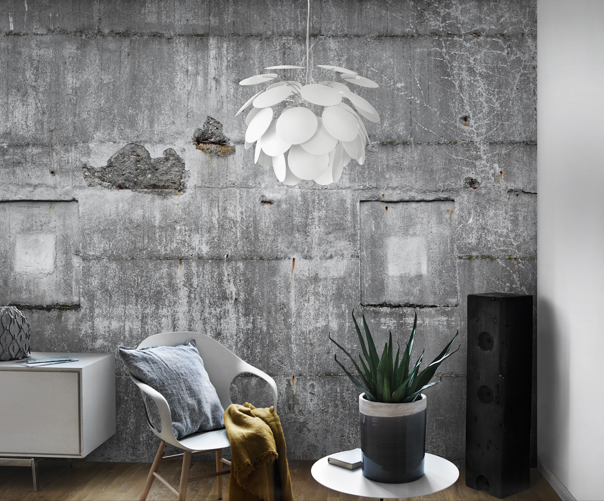 Rasch Fototapete Magic Walls Beton 445510