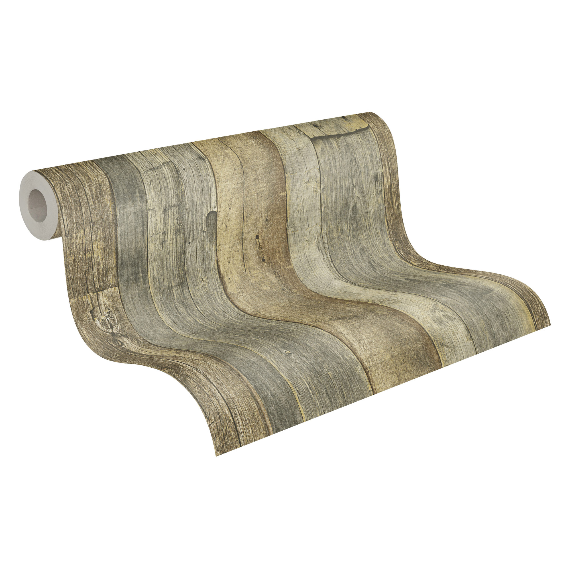 AS Vliestapete Elements 2 Holzoptik Braun 959313