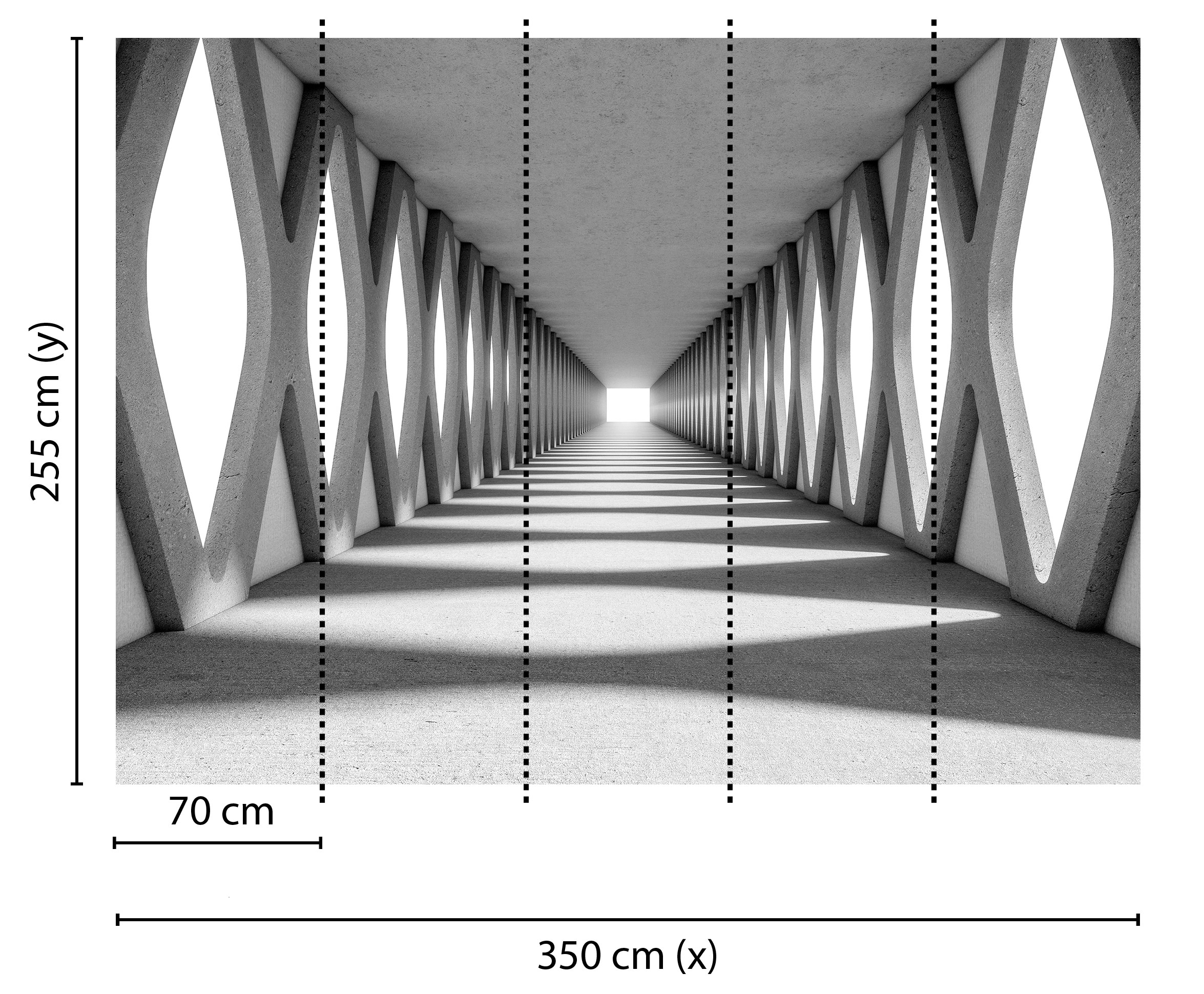 AS Fototapete Designwalls GreyAisle DD118744