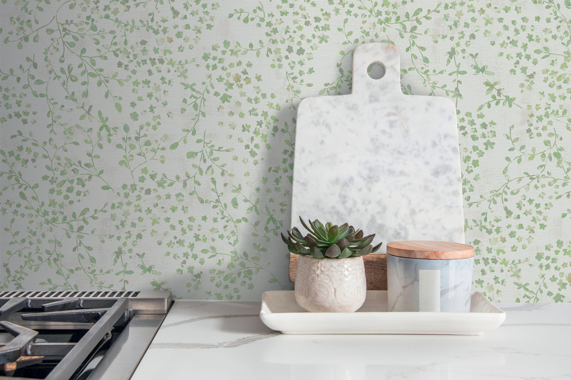 AS Vliestapete PintWalls II Äste Grün 397472