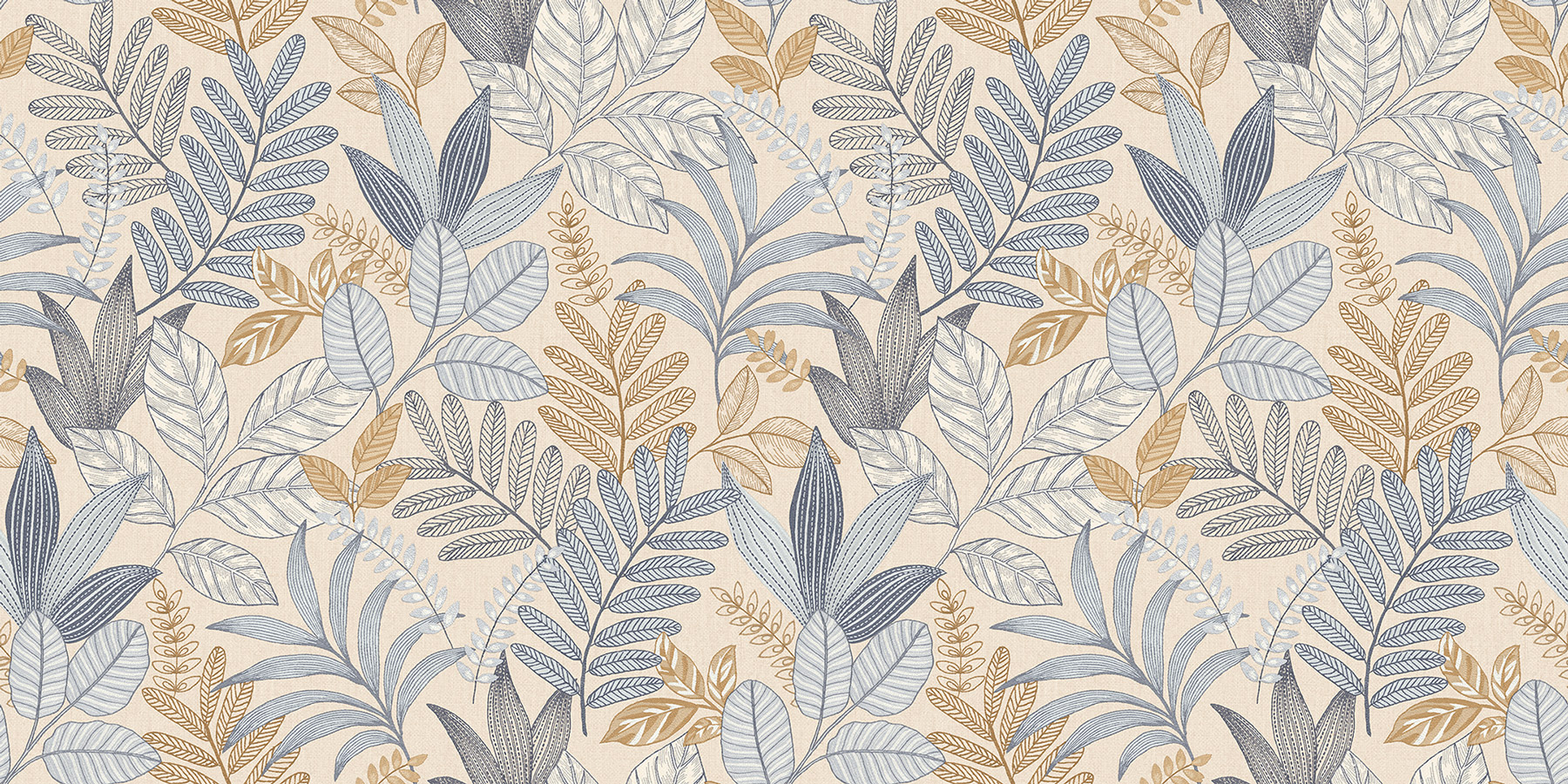 Thomas Vliestapete Attraction beige Pflanzen AL26291