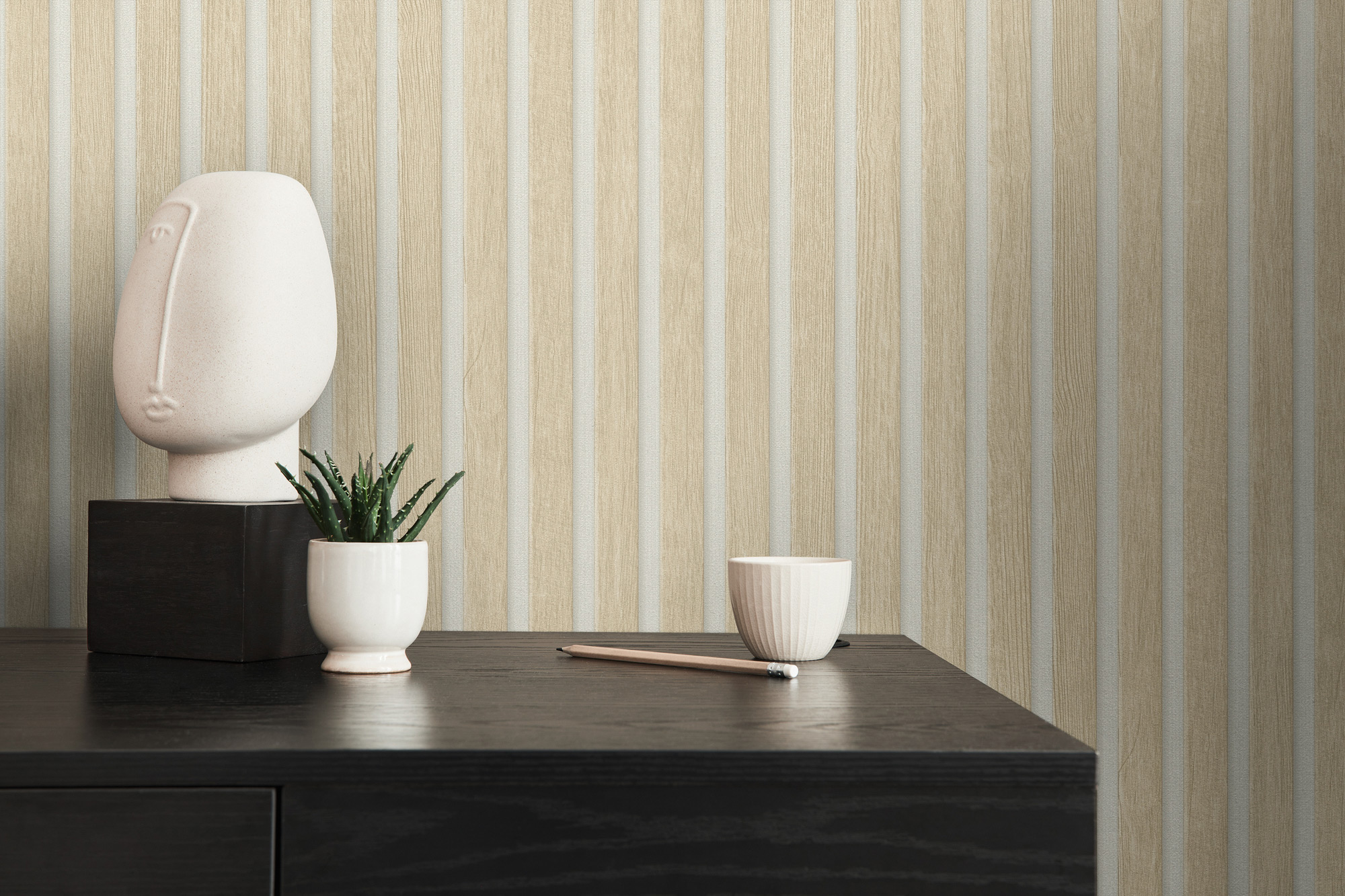 AS Vliestapete PintWalls II Holzpaneele Holzoptik 391097