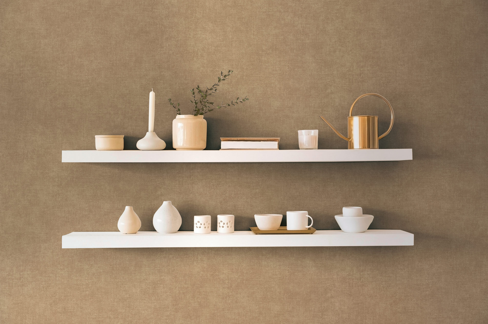 AS Vliestapete MS Hot Spots Unis Braun 395666