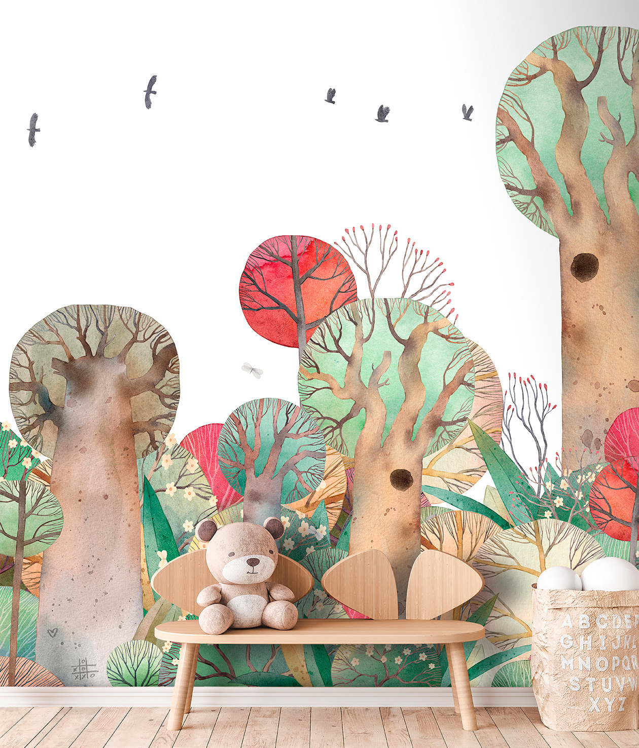 Decoprint Fototapete Cute Walls Winterwald CW60491