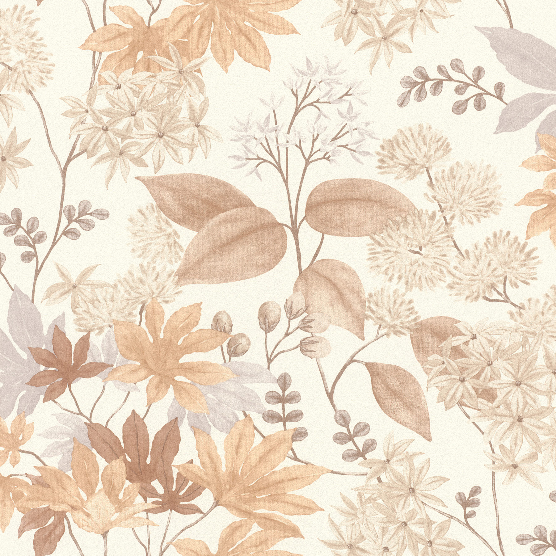 Rasch Vliestapete Beltesto Braun Botanical 794014