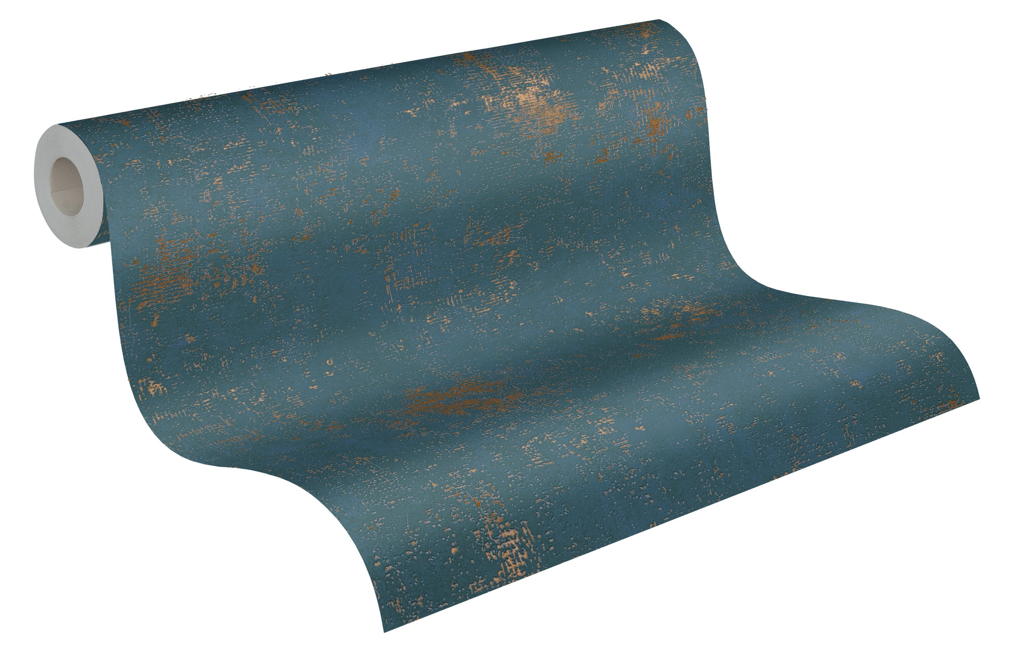 AS Vliestapete The BOS blau Strukturtapete 388326