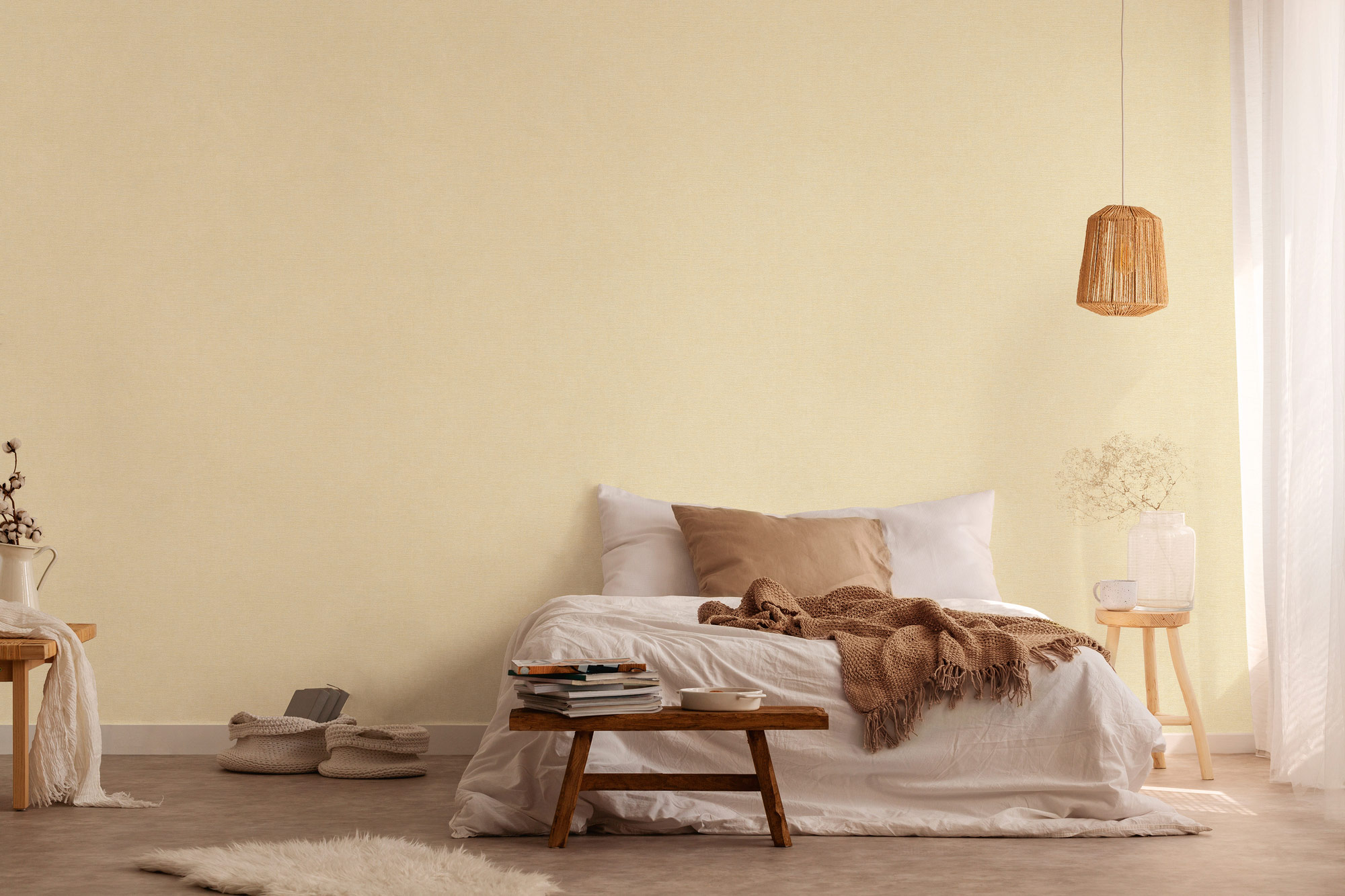 Livingwalls Vliestapete Smart Surfaces Uni 395651