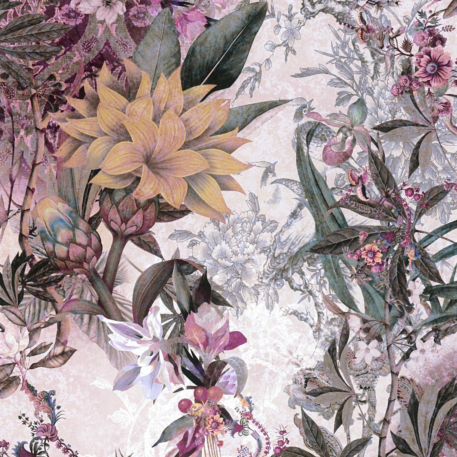 AS Création Vliestapete Dream Flowery Floral 381775