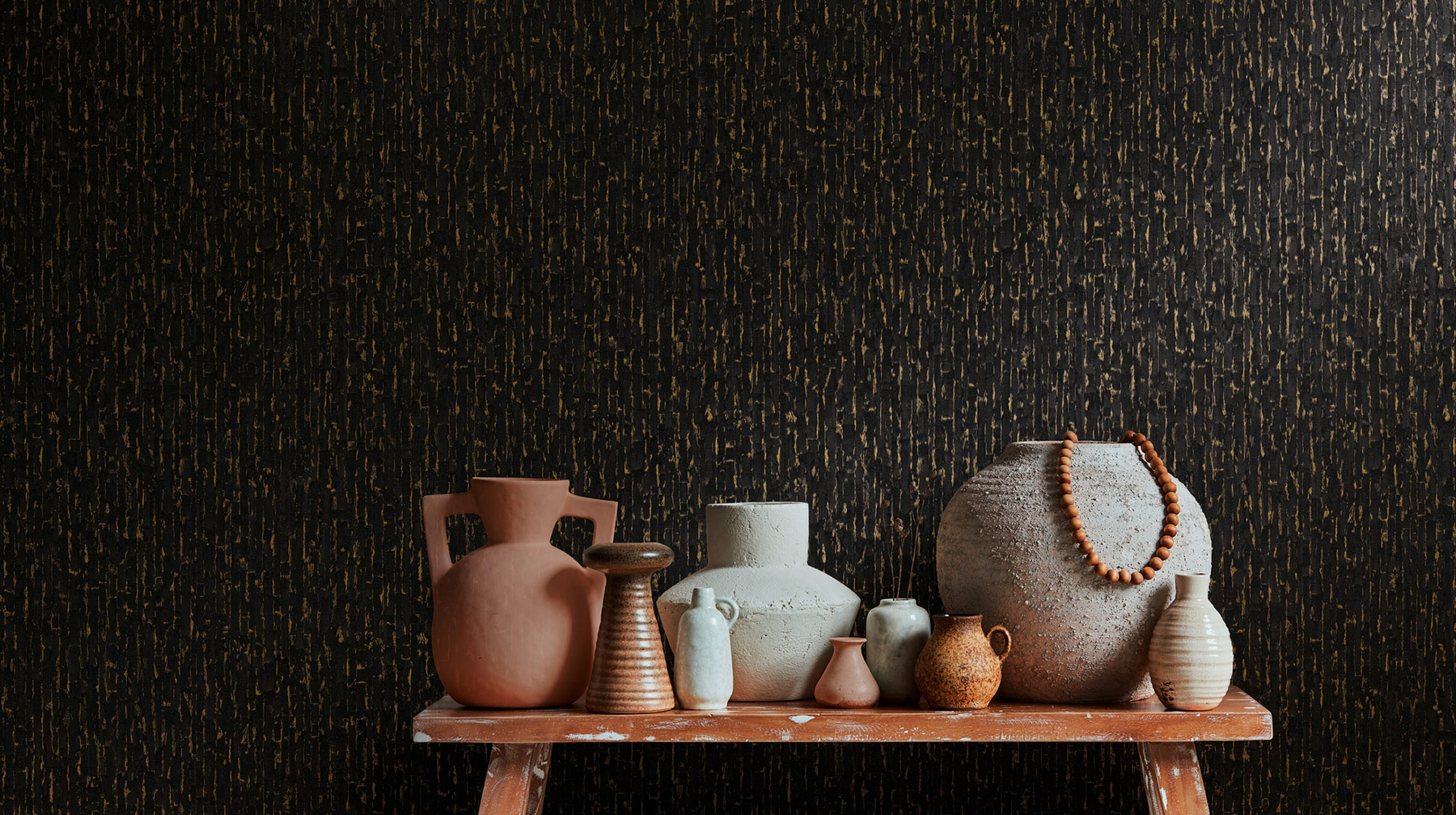 AS Vliestapete MS Hot Spots Modern Schwarz 786667