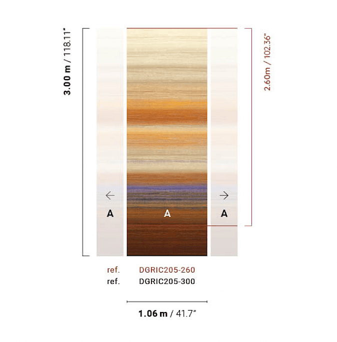 Masureel Fototapete Serica Chanderi Sunset DGRIC205260