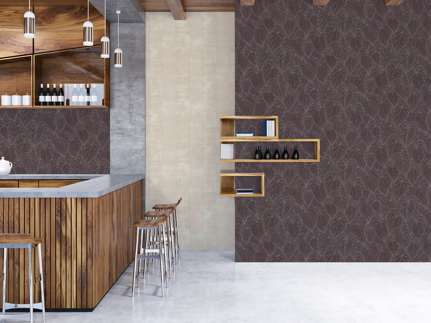 AS Vliestapete Daniel Hechter 7 Streifen Beige 781292