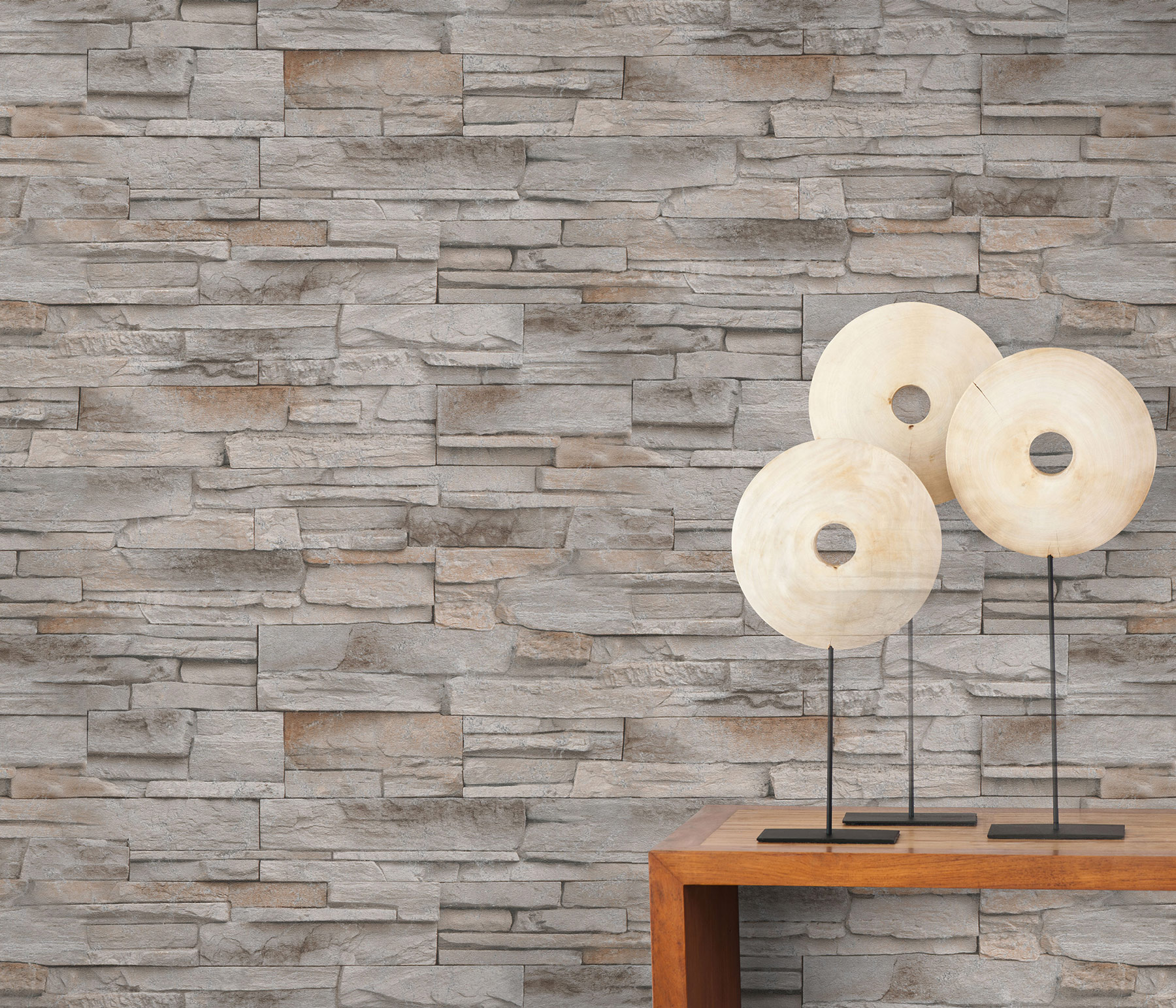 Erismann Vliestapete Steinoptik beige 1039502