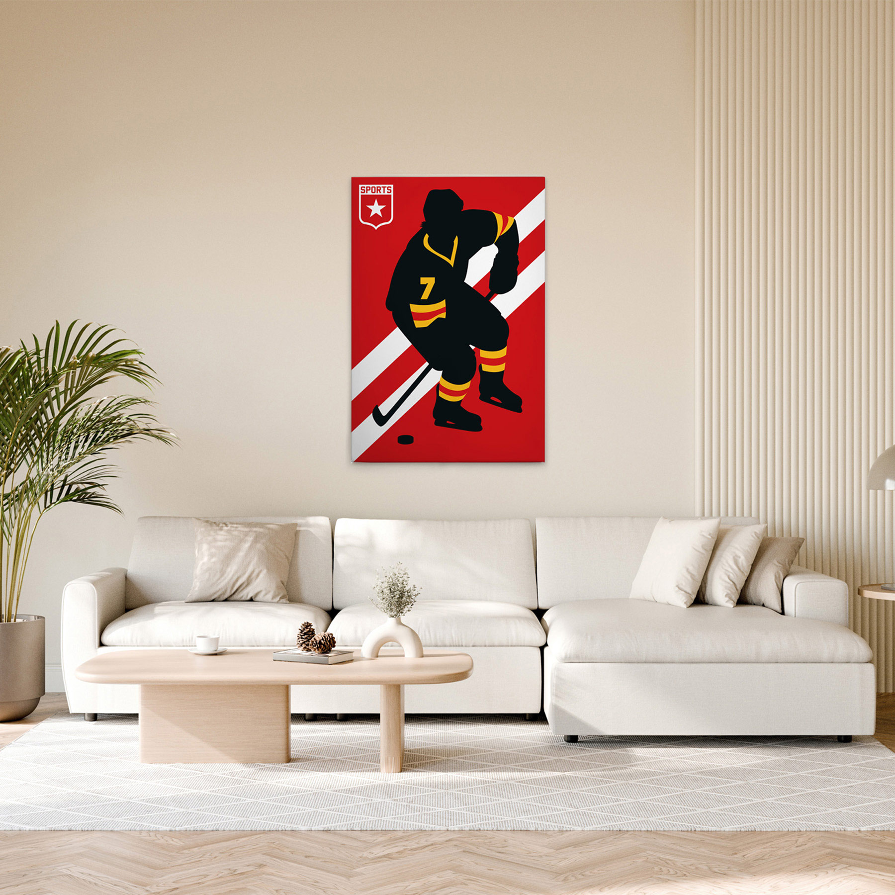 AS Leinwandbild IceHockey DD131971