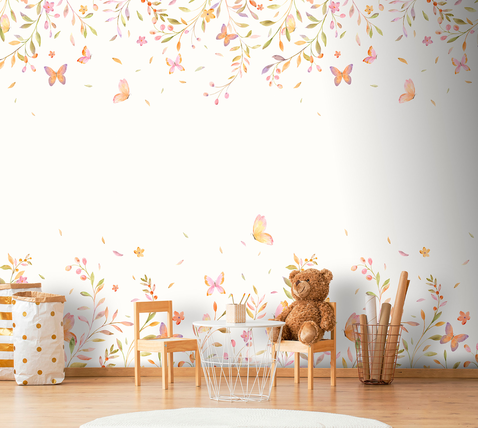 Decoprint Fototapete Cute Walls Schmetterling CW61261
