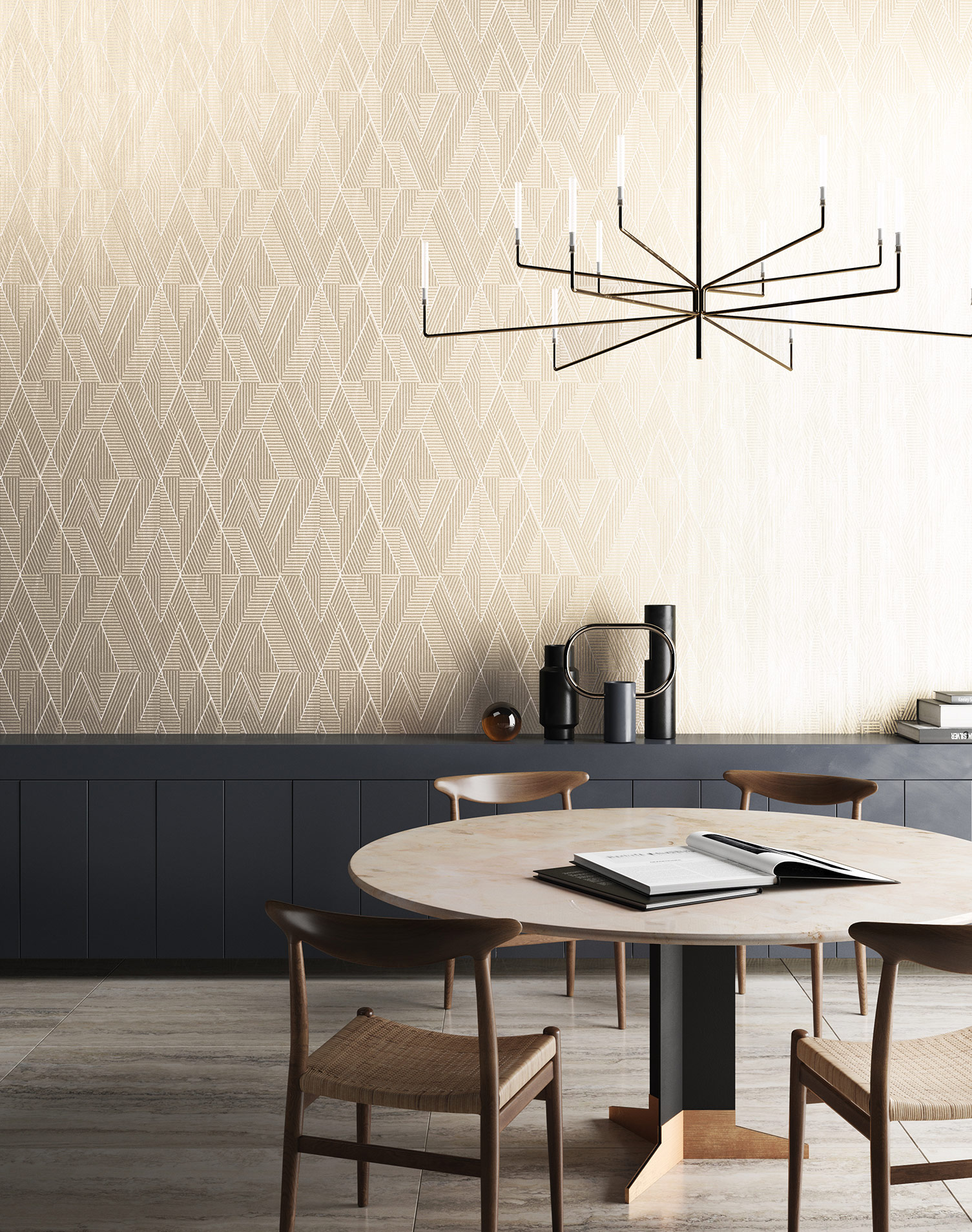 Masureel Vliestapete Texture Book Barite Swan PRI302