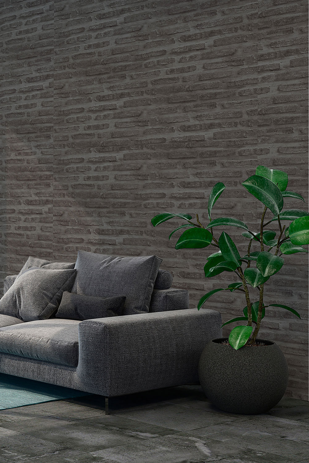 AS Vliestapete New Walls Steintapete 374223