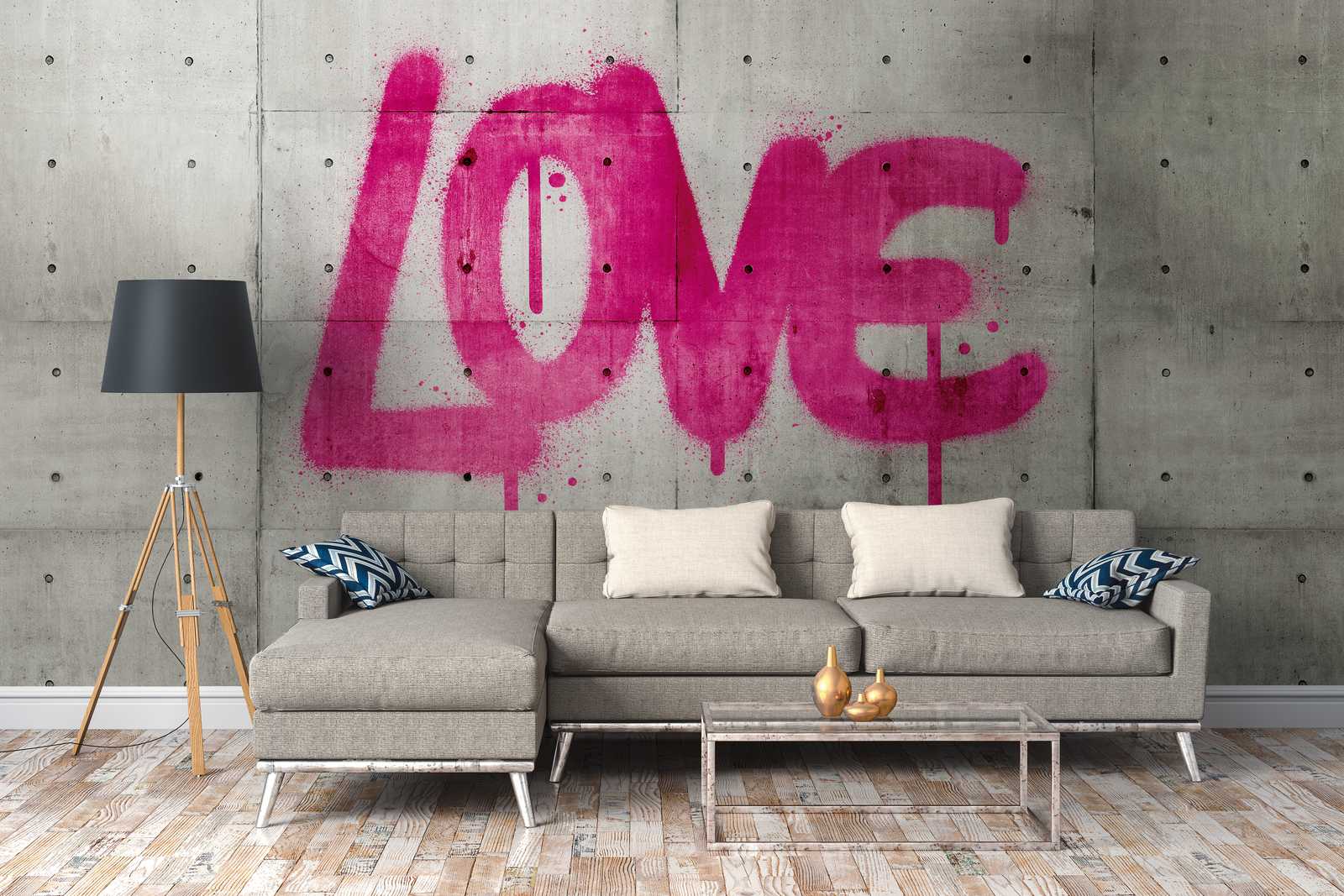 Livingwalls Vliestapete The Wall Betonoptik 382651