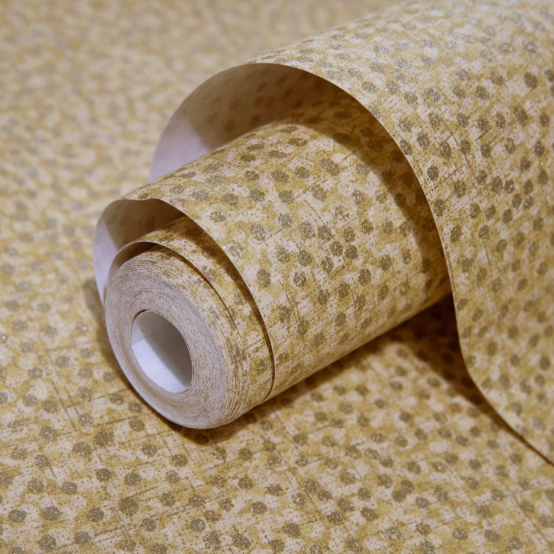 Hohenberger Vliestapete Tesoro Punto Giallo 65586