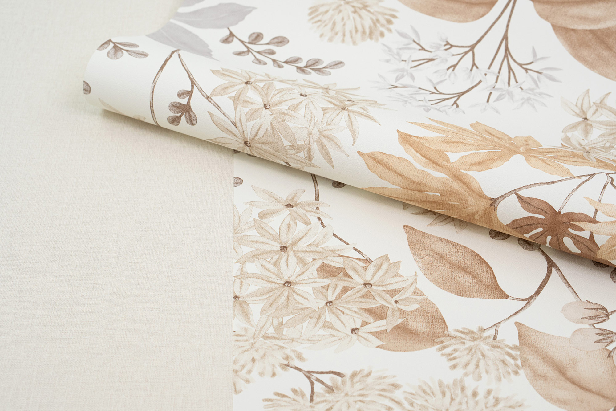 Rasch Vliestapete Beltesto Braun Botanical 794014