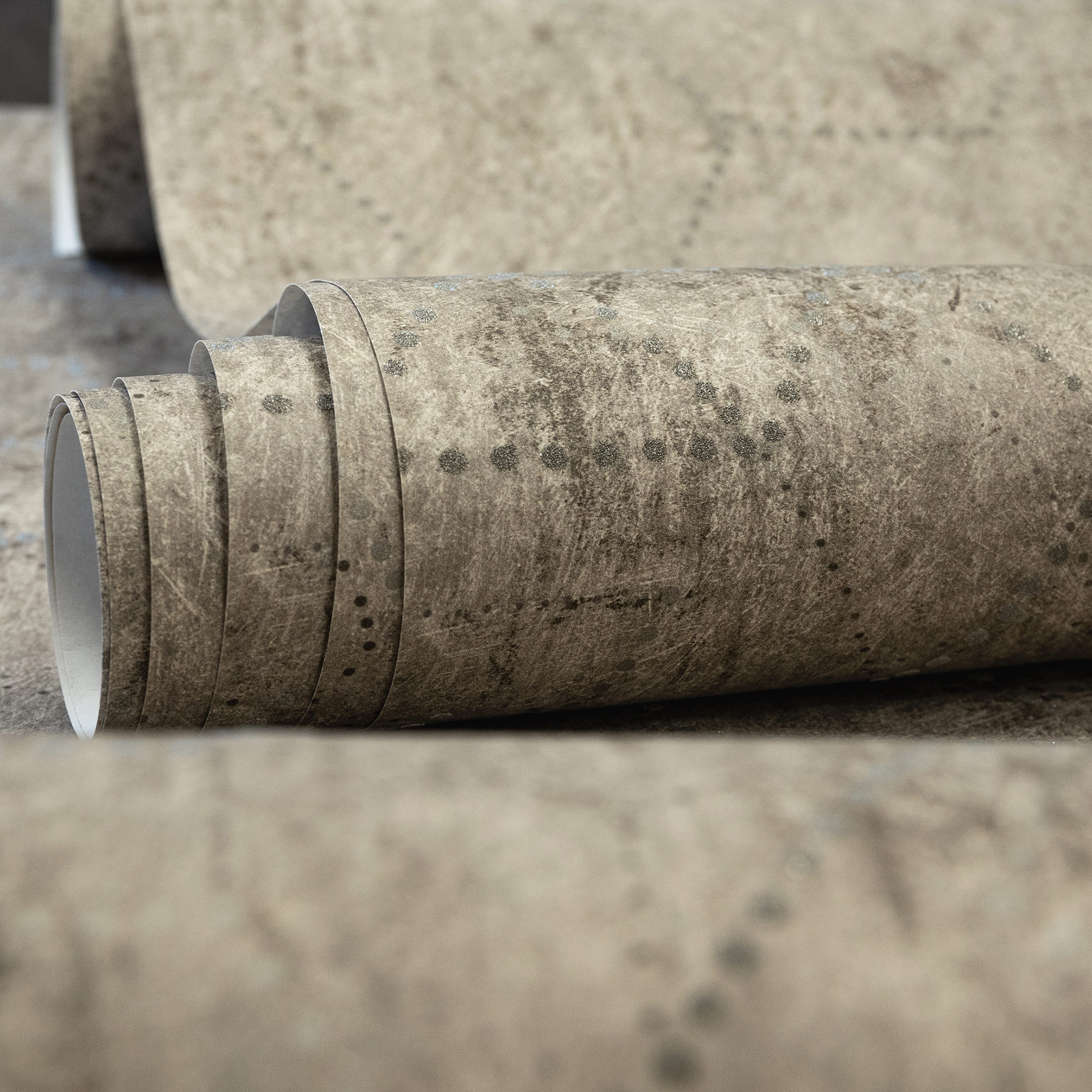 Hohenberger Vliestapete Divino Luna Umber Brown 81316