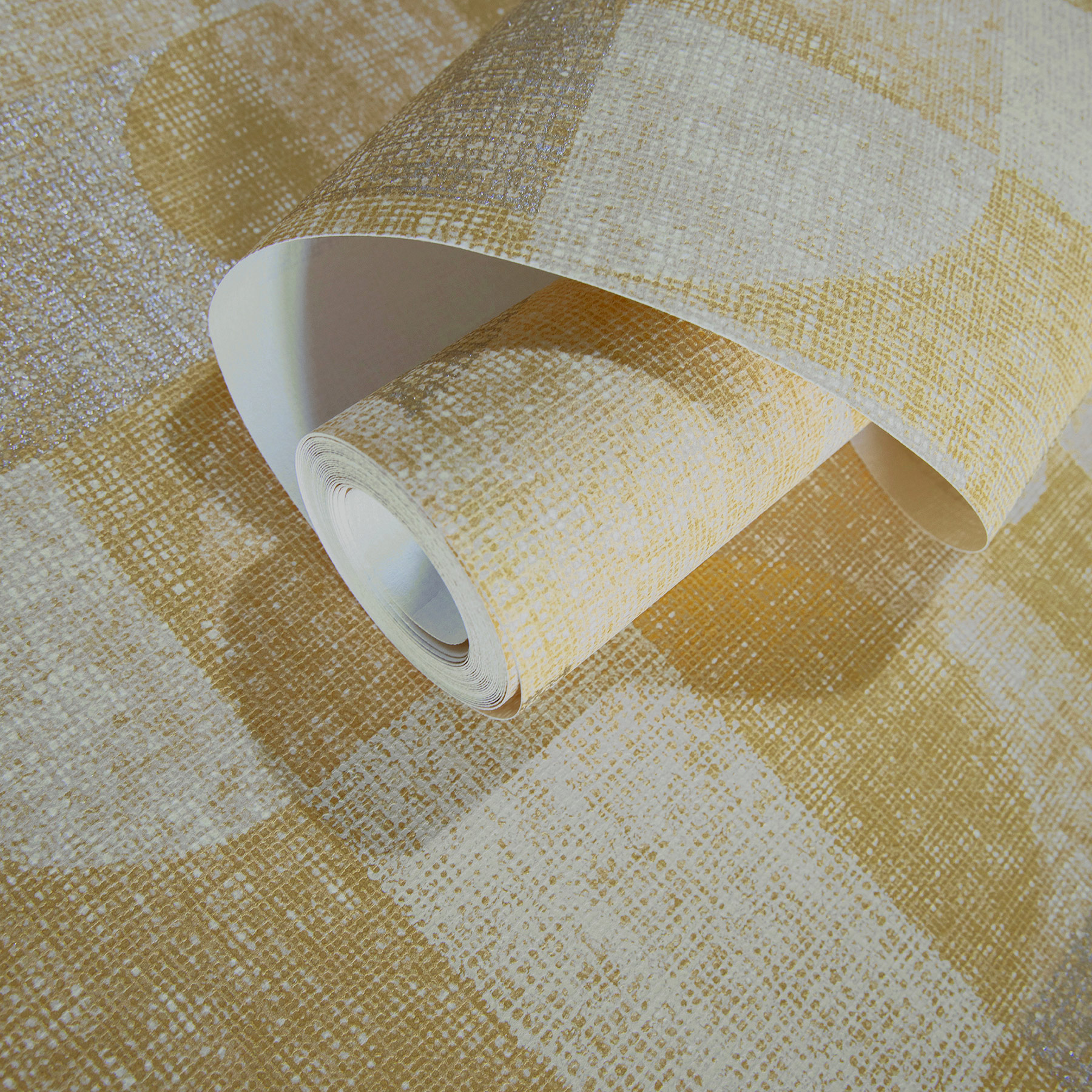 Hohenberger Vliestapete Tesoro Forma Giallo 65596