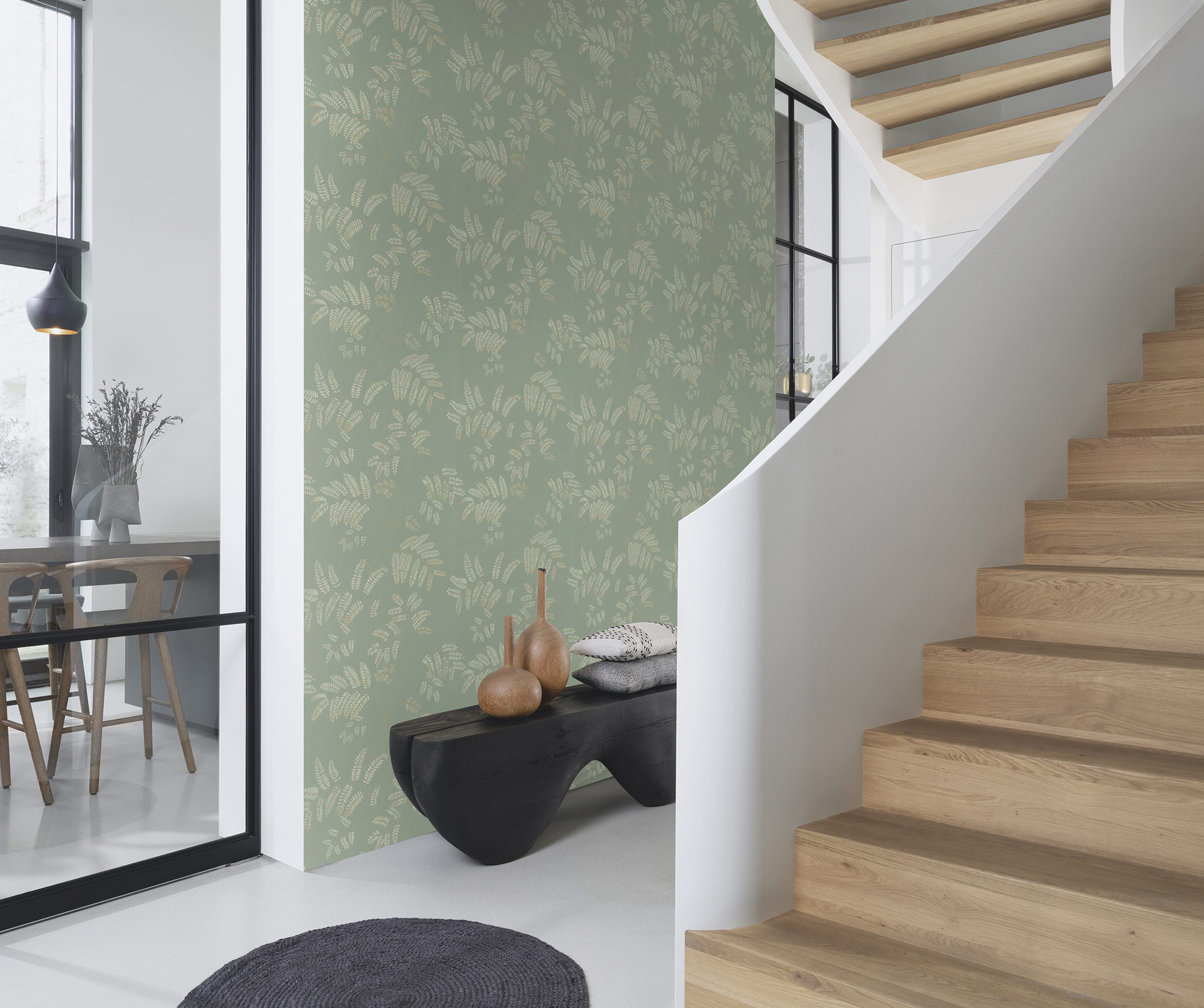 Rasch Vliestapete #followusaround Grün 817638