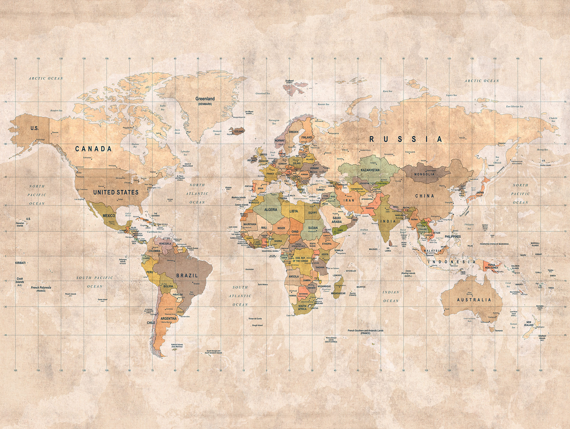 Grandeco Wandbild Mural Young Edition ML3001