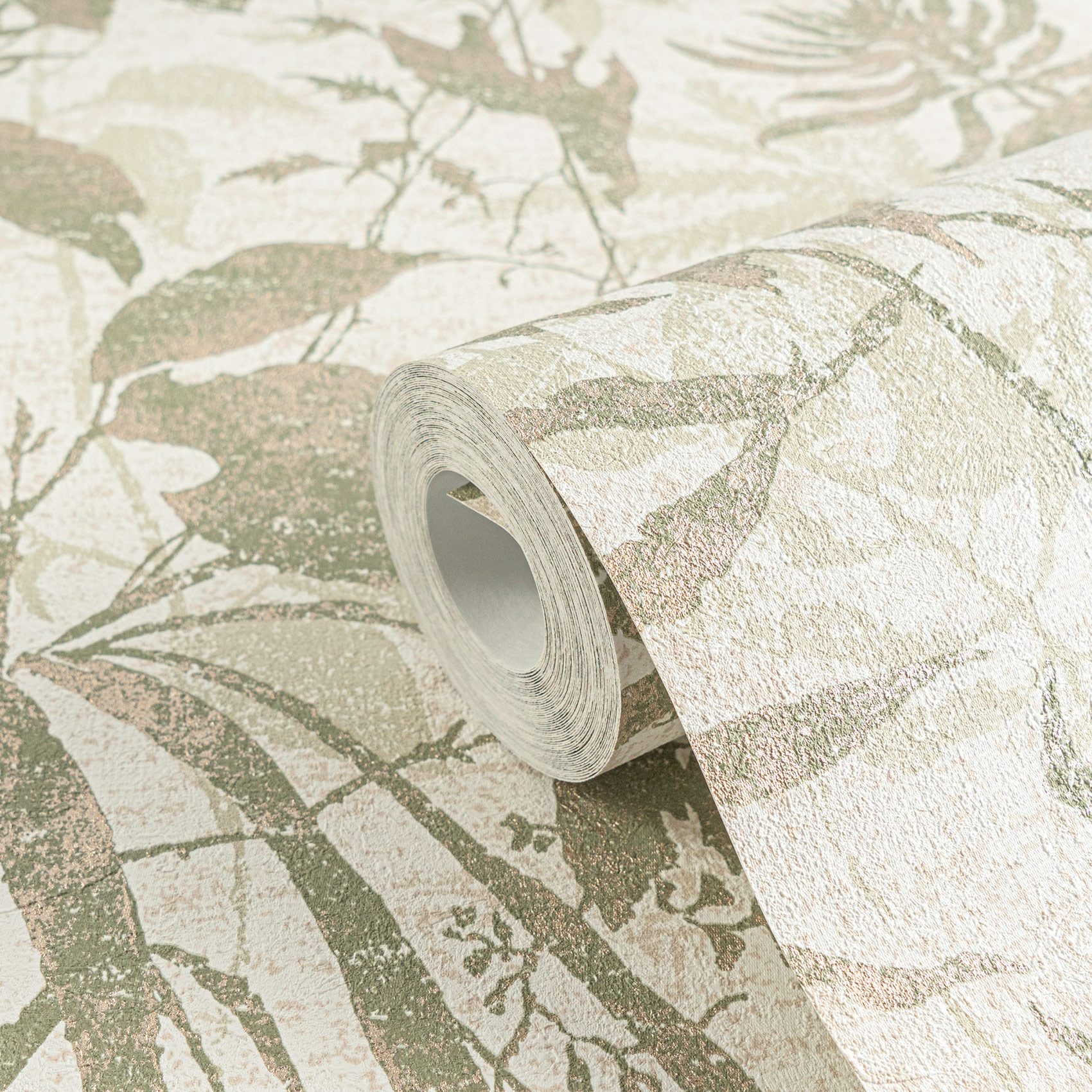 AS Vliestapete MS Hot Spots Floral Creme 782031
