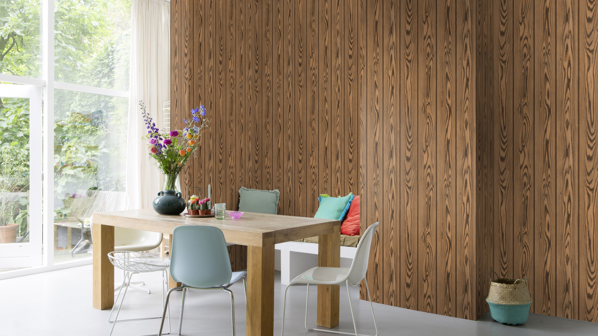 Rasch Vliestapete Factory V Holz Holzmaserung 499520