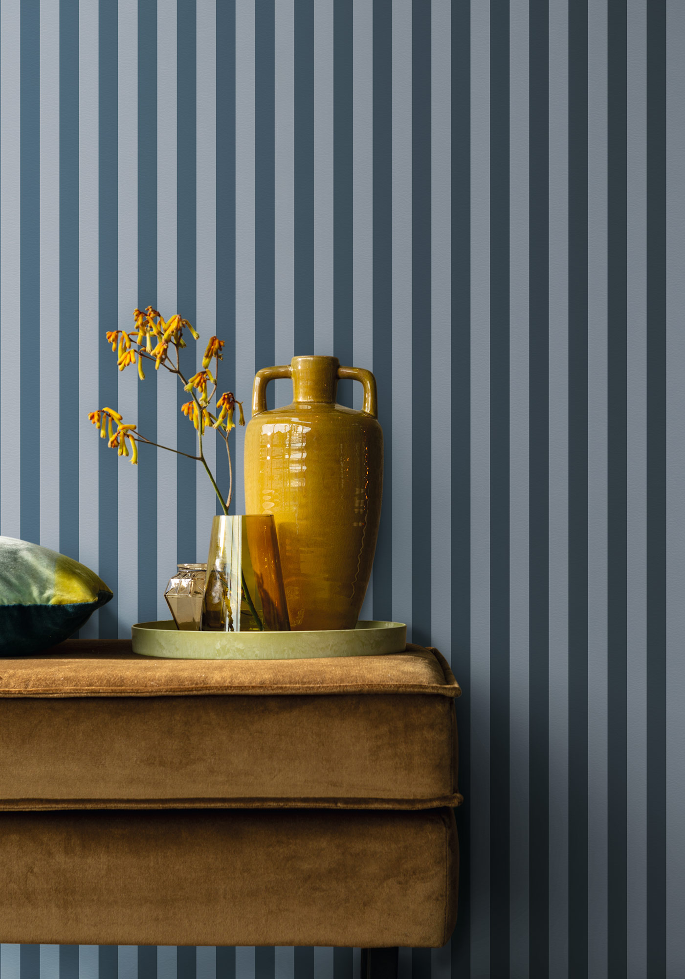 Rasch Textil Vliestapete Petite Fleur 5 Streifen 288468