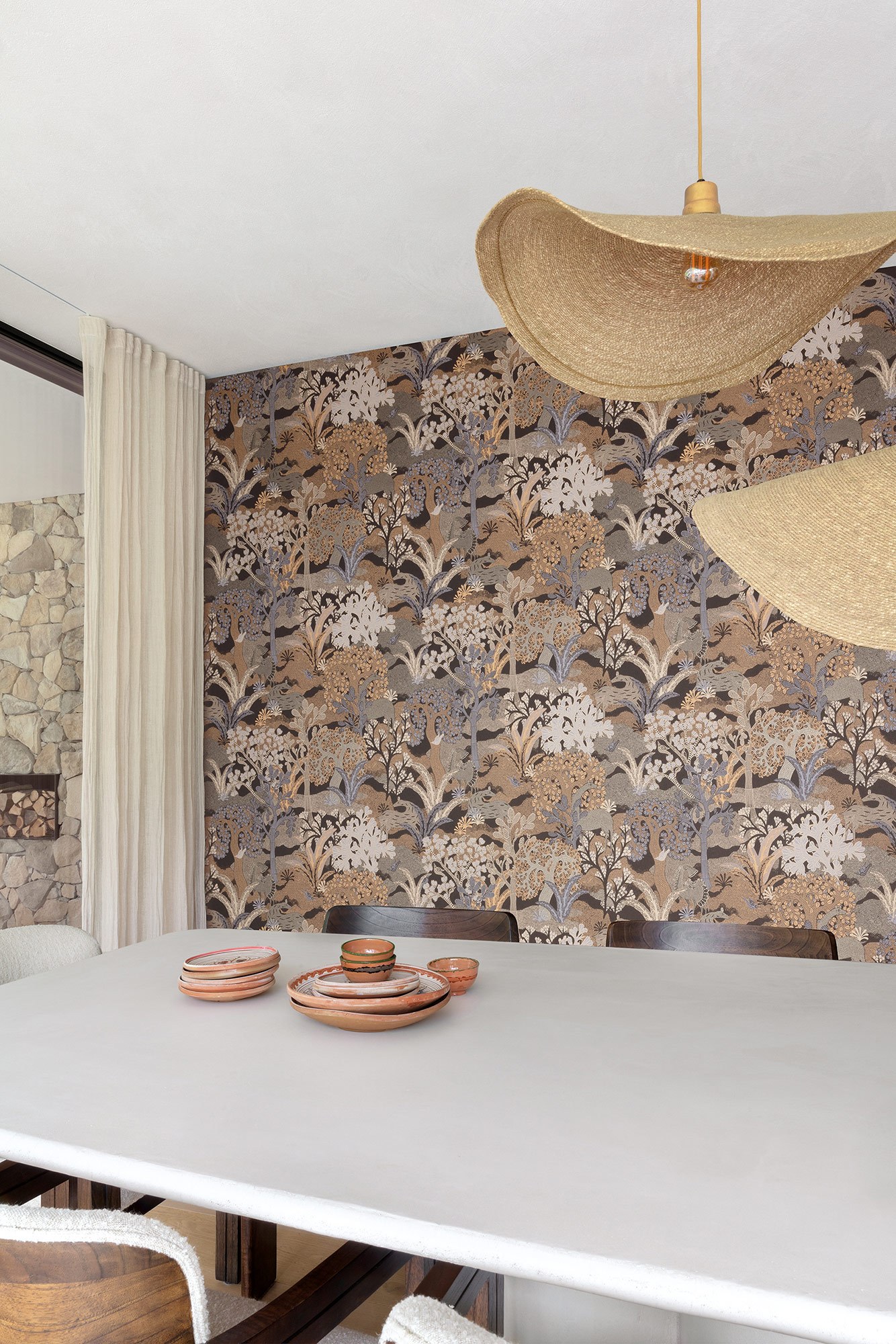 Masureel Vliestapete Amazone Fabulo Ebony ZON506