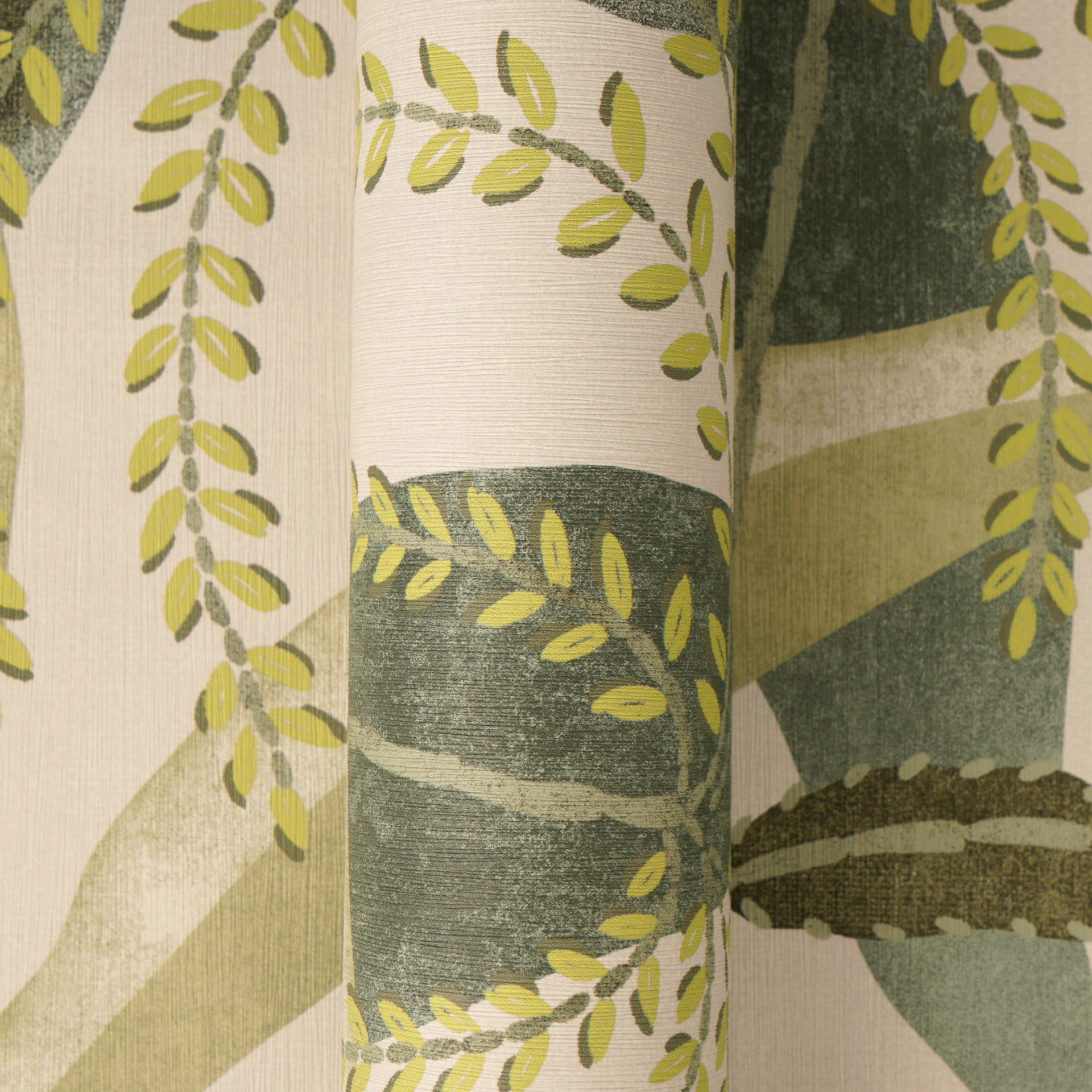 AS Vliestapete PintWalls 3 Floral Grün 791864