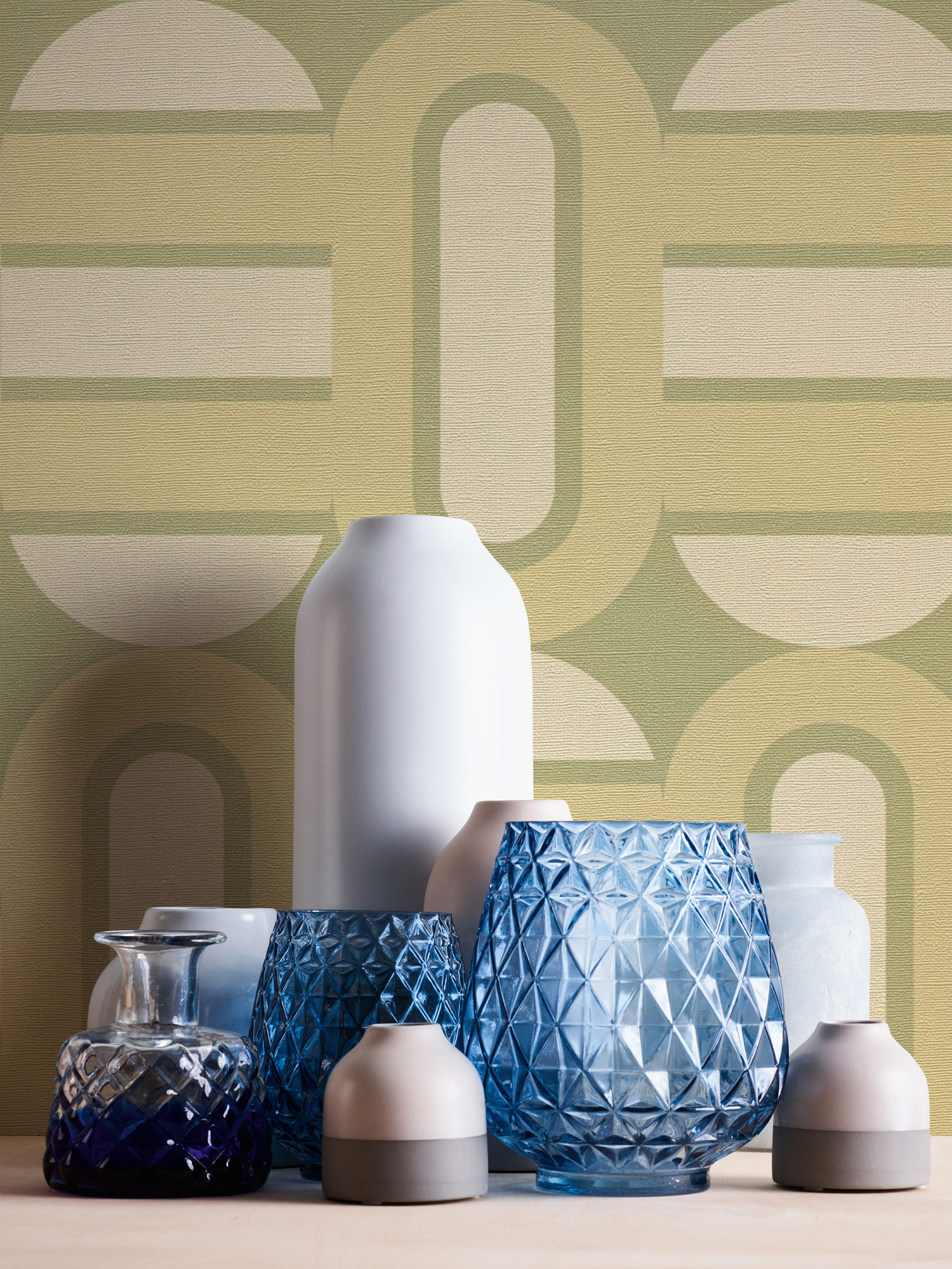 AS Creation Vliestapete Retro Chic Grün 395361