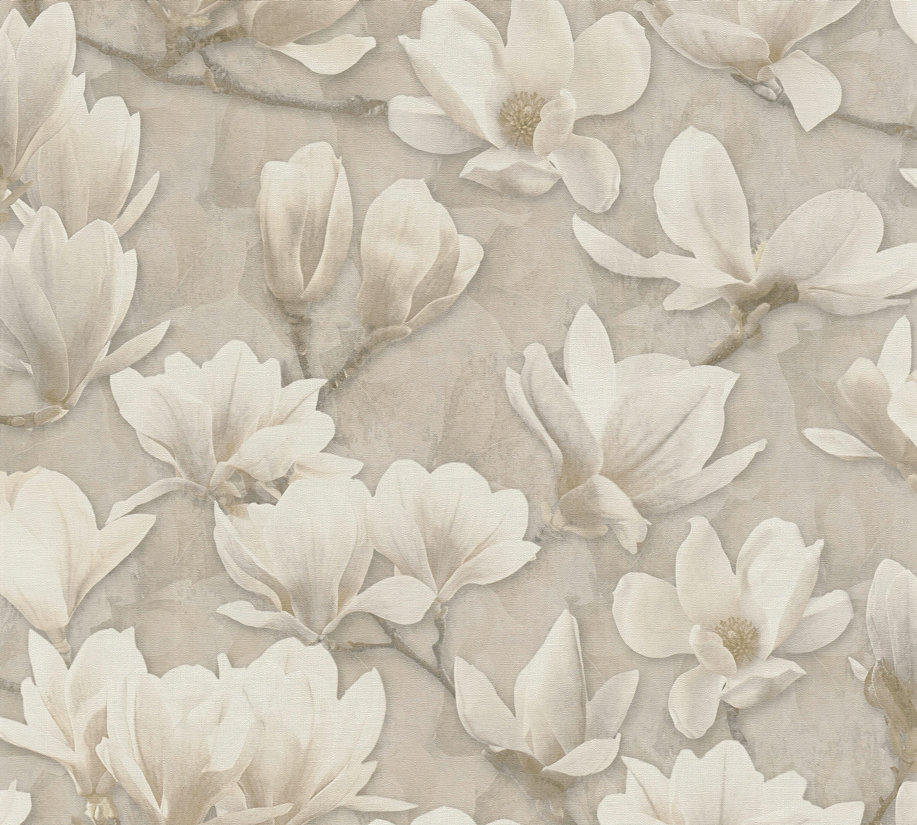 AS Vliestapete PintWalls II Blumen Tapete Beige 396102