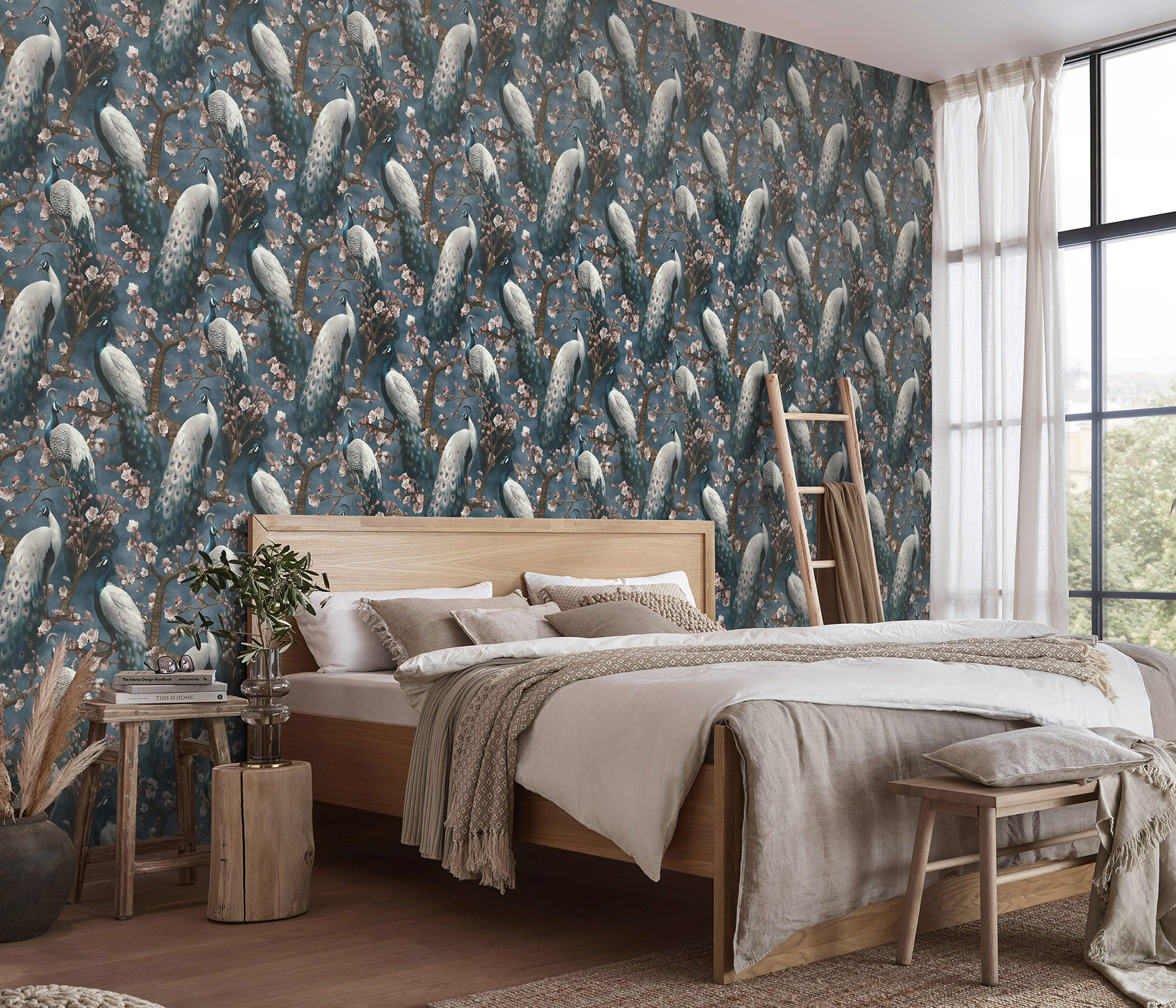 Erismann Vliestapete Play of light blau 1041408