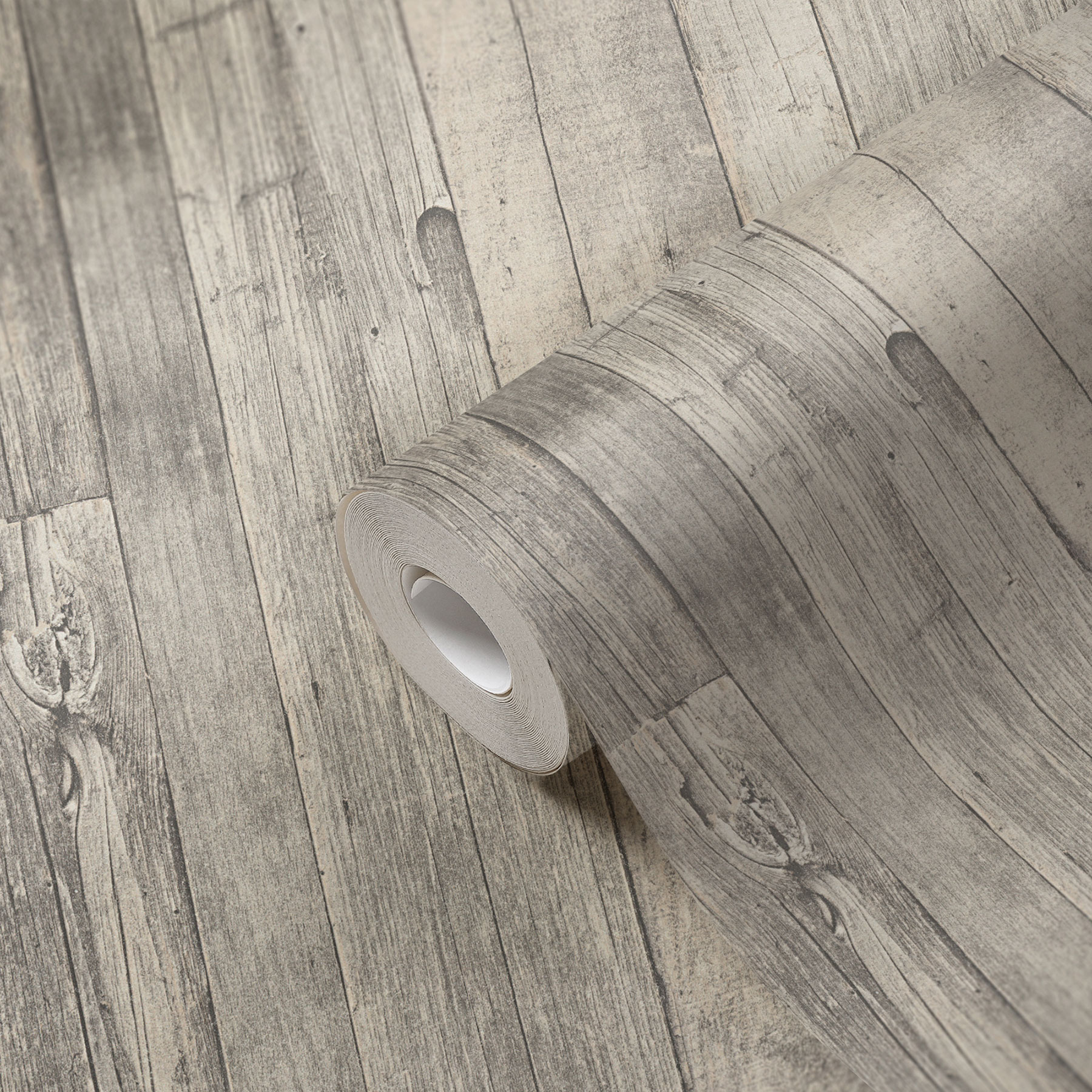 AS Vliestapete Elements 2 Holzoptik Grau 959311