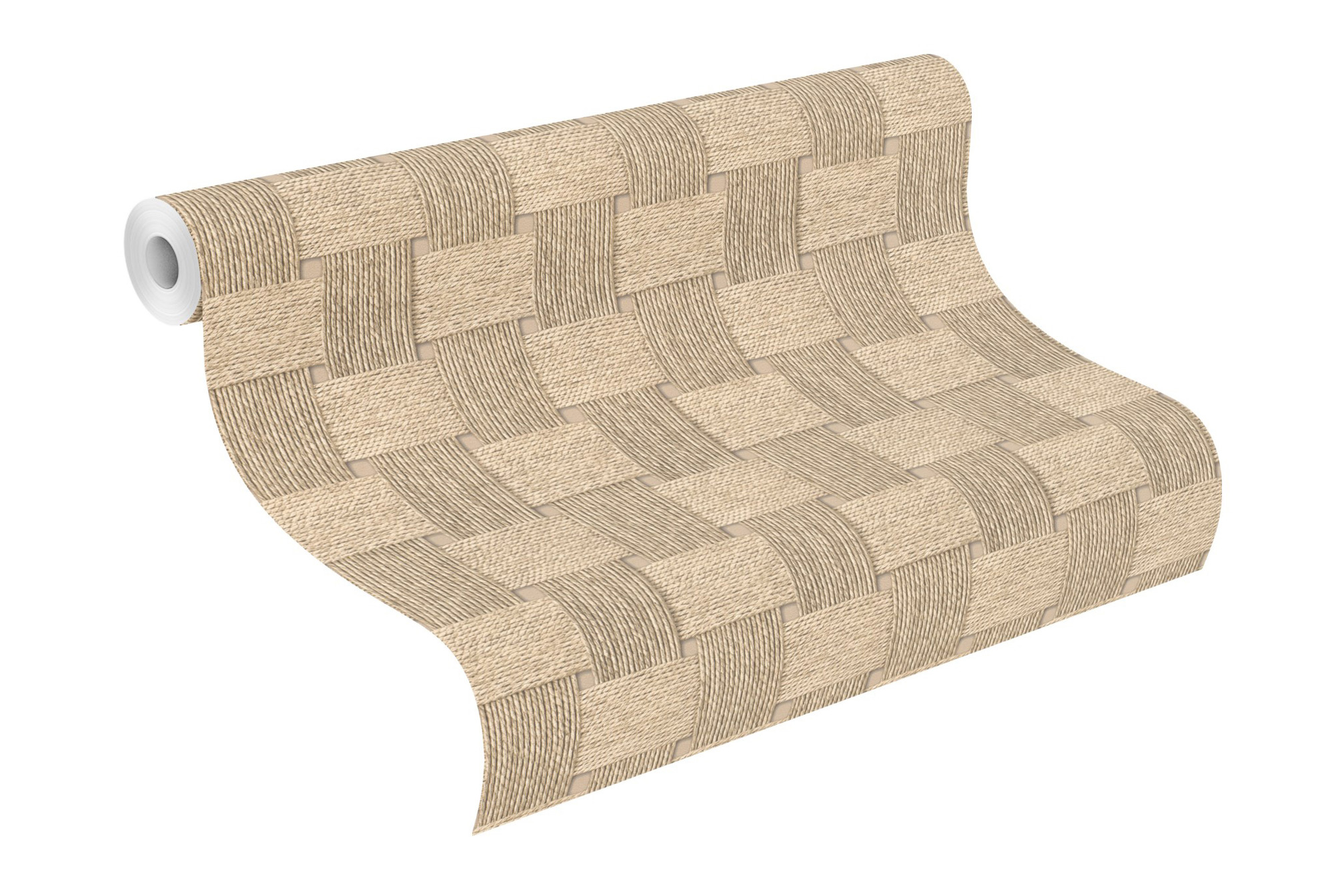 Rasch Vliestapete Allegretto Beige-Dunkelbeige 580303