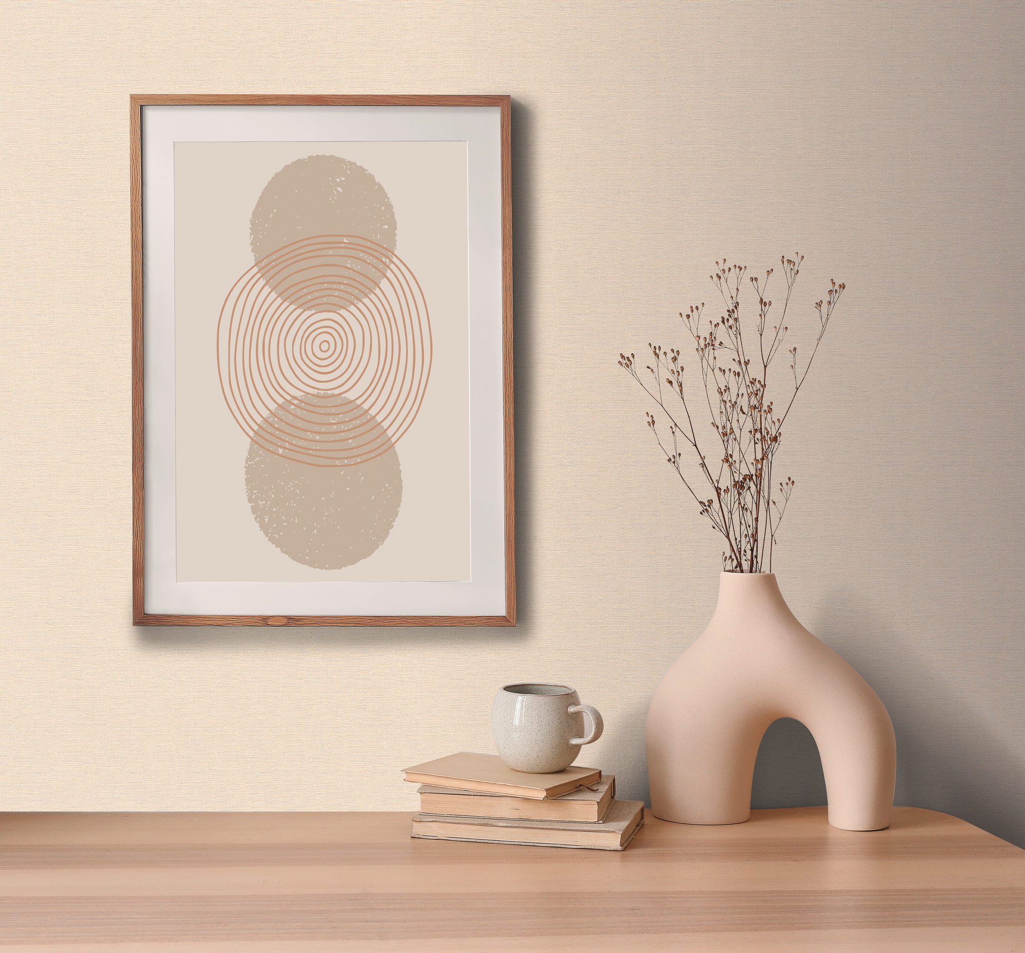 AS Vliestapete PintWalls 3 Unitapete Creme 306896