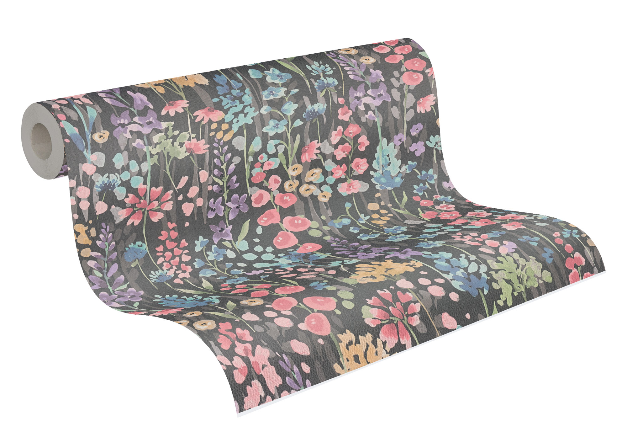 AS Vliestapete Aquarell Dreams Blümchen bunt 396064