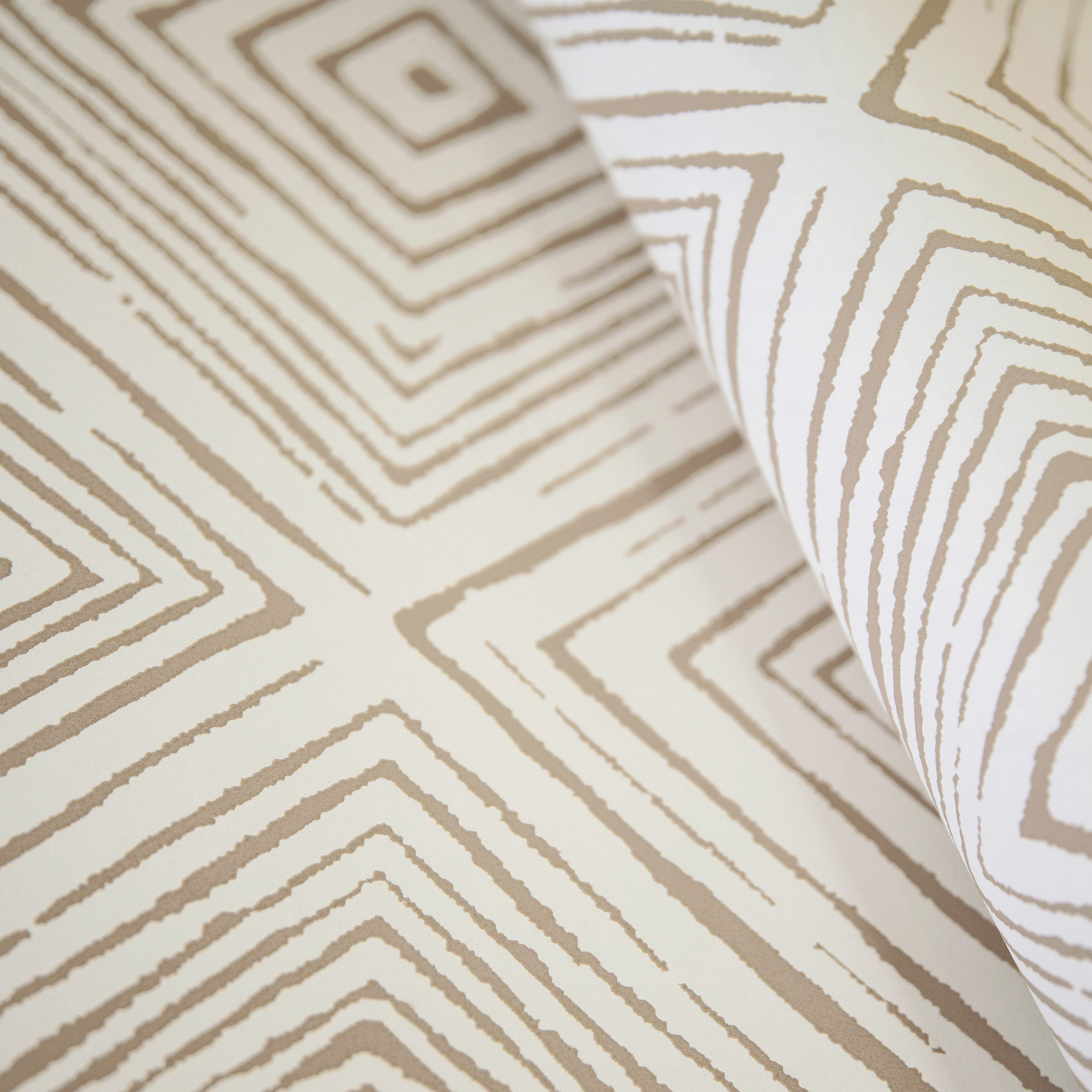 Hohenberger Vliestapete Chalk Diamand Cappuccino 65511