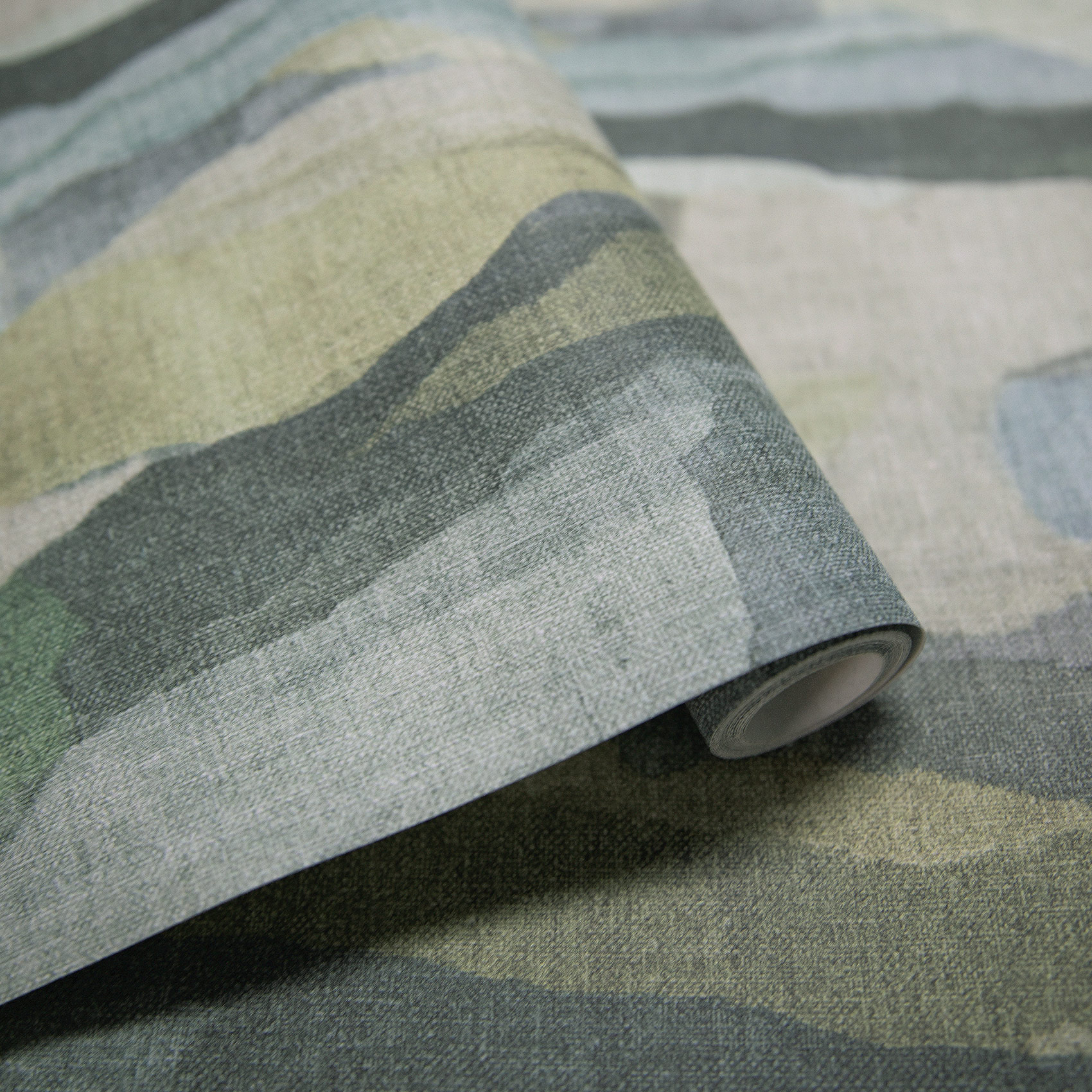 Hohenberger Vliestapete Artist Collage Green 27238