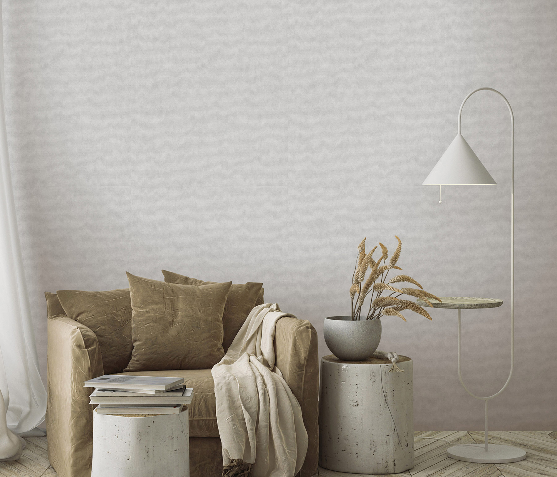 Erismann Vliestapete Elysium hellgrau 1047331