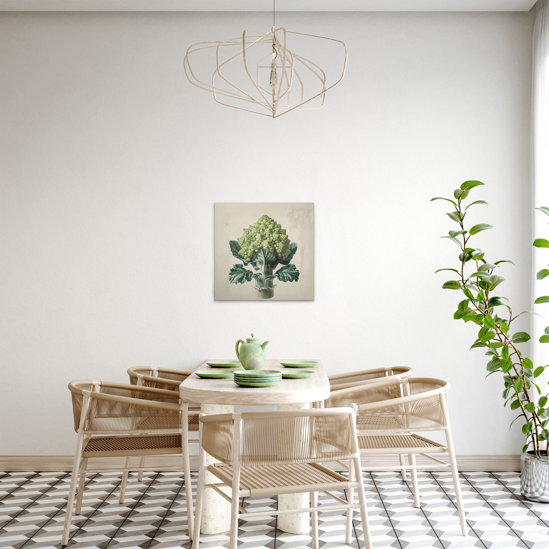 AS Leinwandbild Romanesco Green DD132951